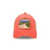 Chicago Bears Vintage Landscape 9TWENTY A-Frame Trucker Hat sold by New Era