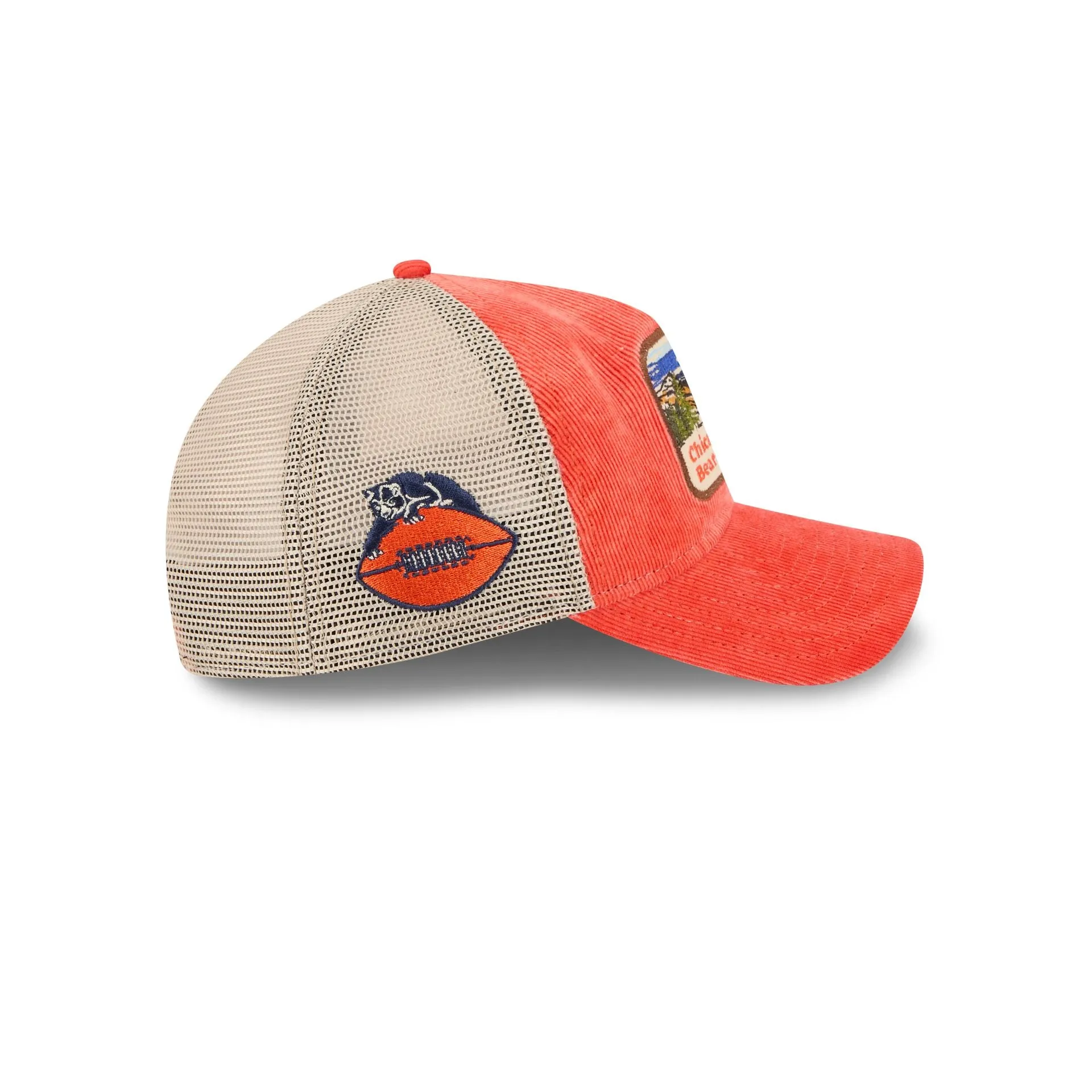 Chicago Bears Vintage Landscape 9TWENTY A-Frame Trucker Hat sold by New Era product image thumbnail 4