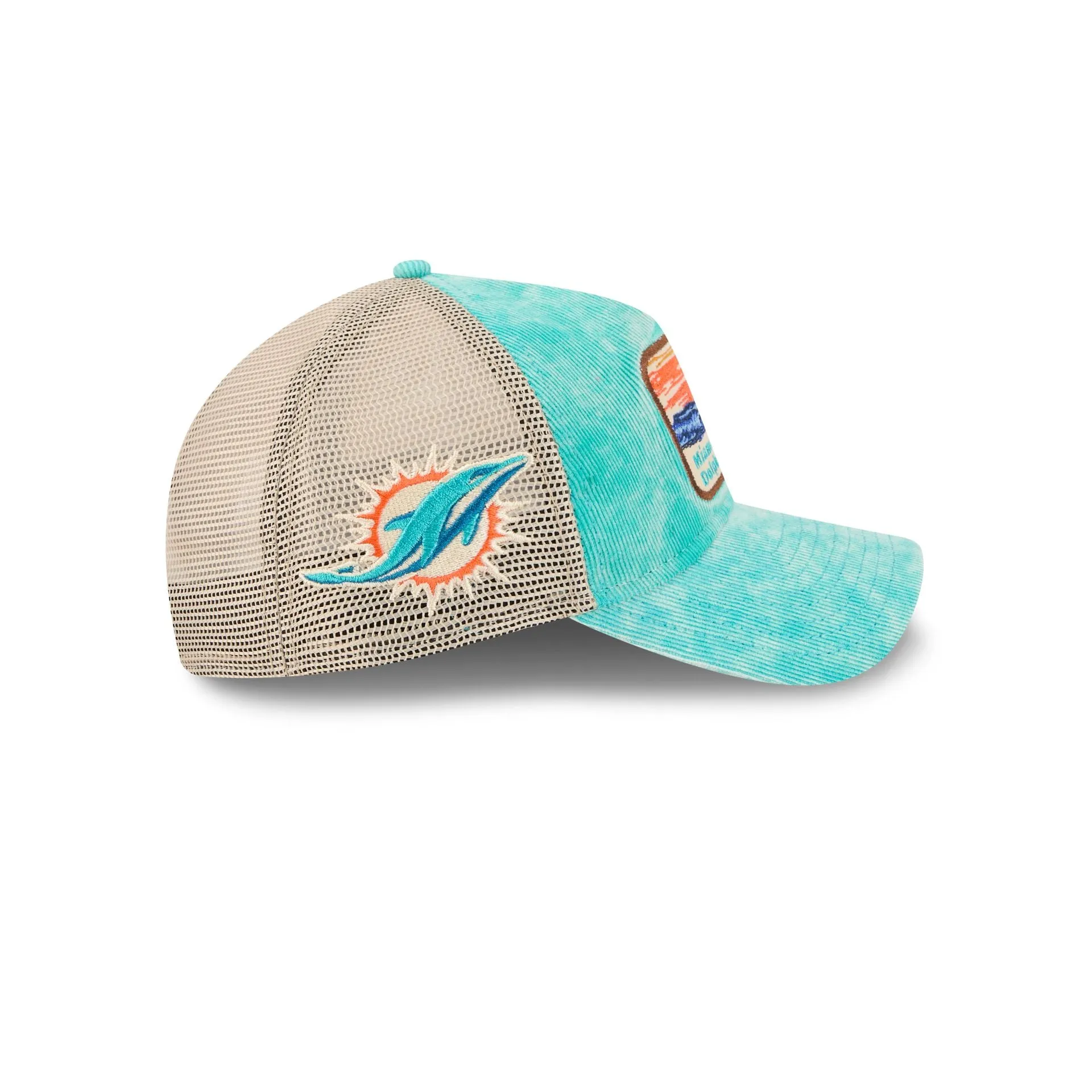 Miami Dolphins Vintage Landscape 9TWENTY A-Frame Trucker Hat sold by New Era product image thumbnail 4