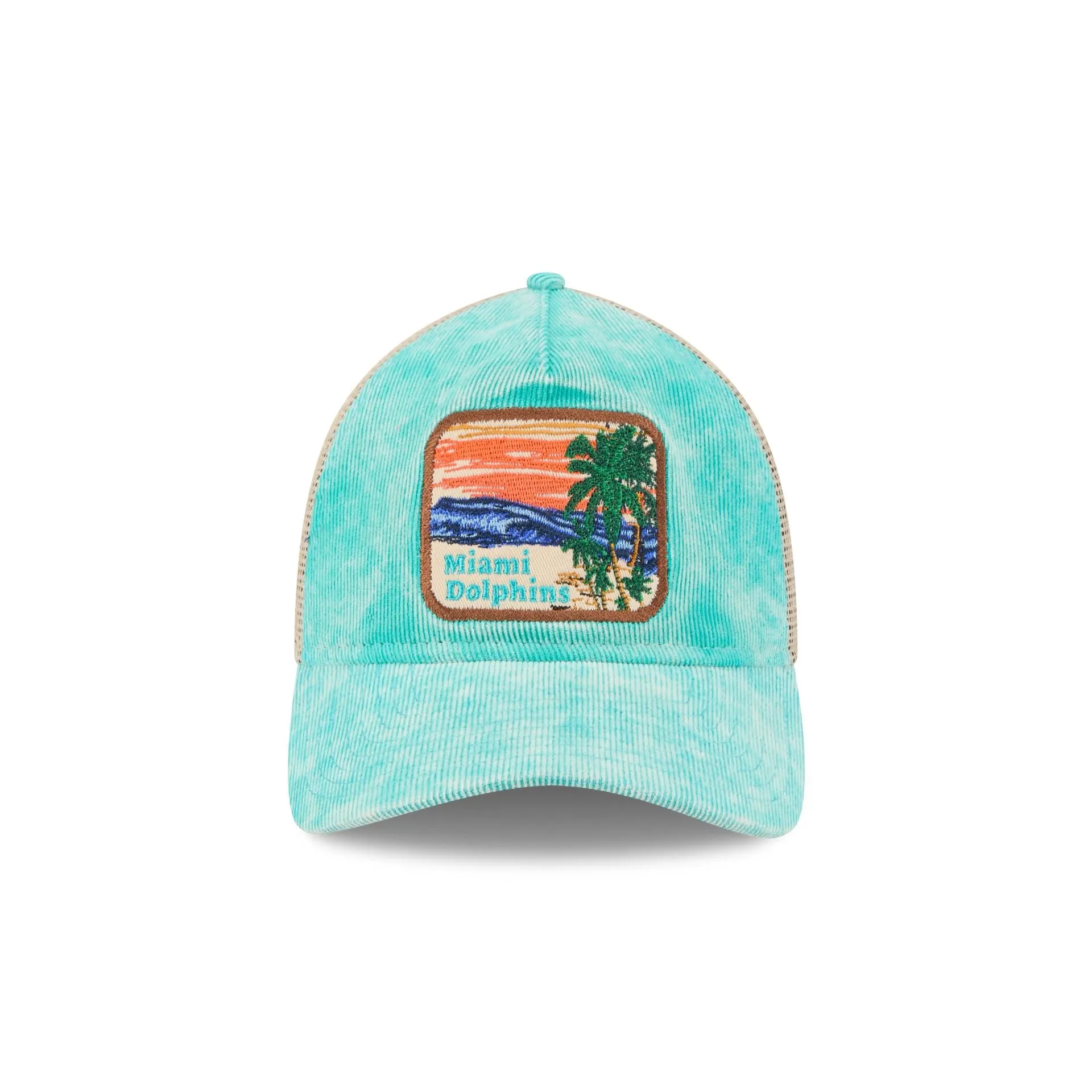 Miami Dolphins Vintage Landscape 9TWENTY A-Frame Trucker Hat sold by New Era product image thumbnail 2
