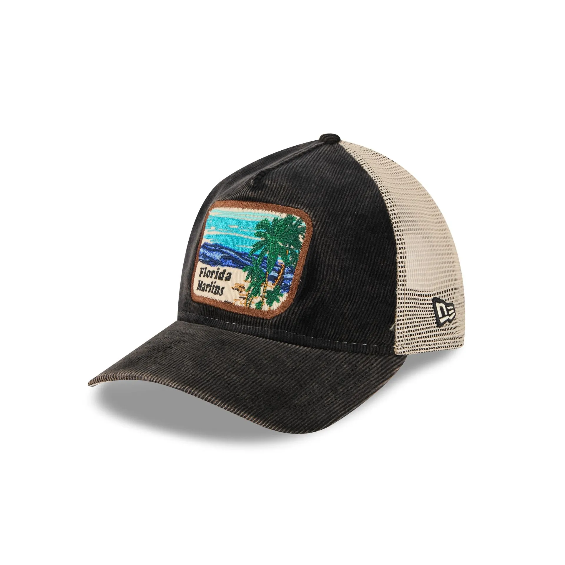 Miami Marlins Vintage Landscape 9TWENTY A-Frame Trucker Hat sold by New Era product image thumbnail 3