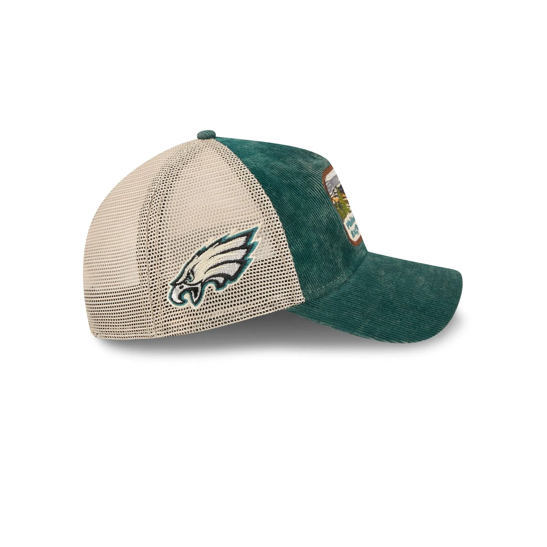 Philadelphia Eagles Vintage Landscape 9TWENTY A-Frame Trucker Hat sold by New Era product image thumbnail 4