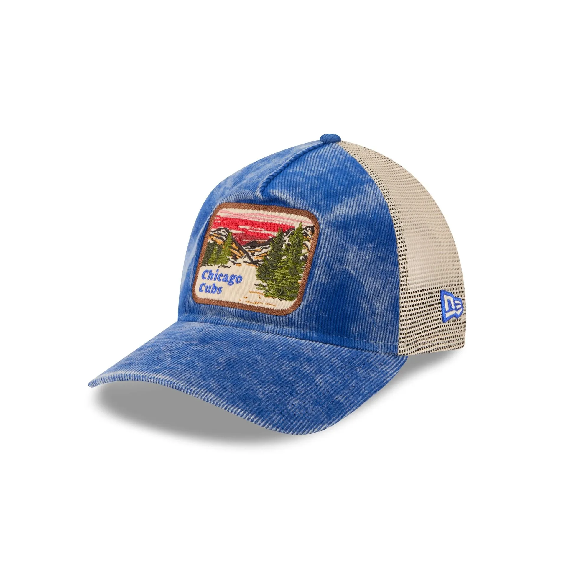 Chicago Cubs Vintage Landscape 9TWENTY A-Frame Trucker Hat sold by New Era product image thumbnail 3