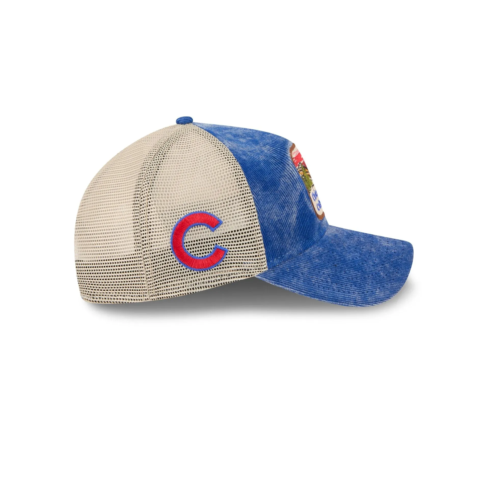 Chicago Cubs Vintage Landscape 9TWENTY A-Frame Trucker Hat sold by New Era product image thumbnail 4