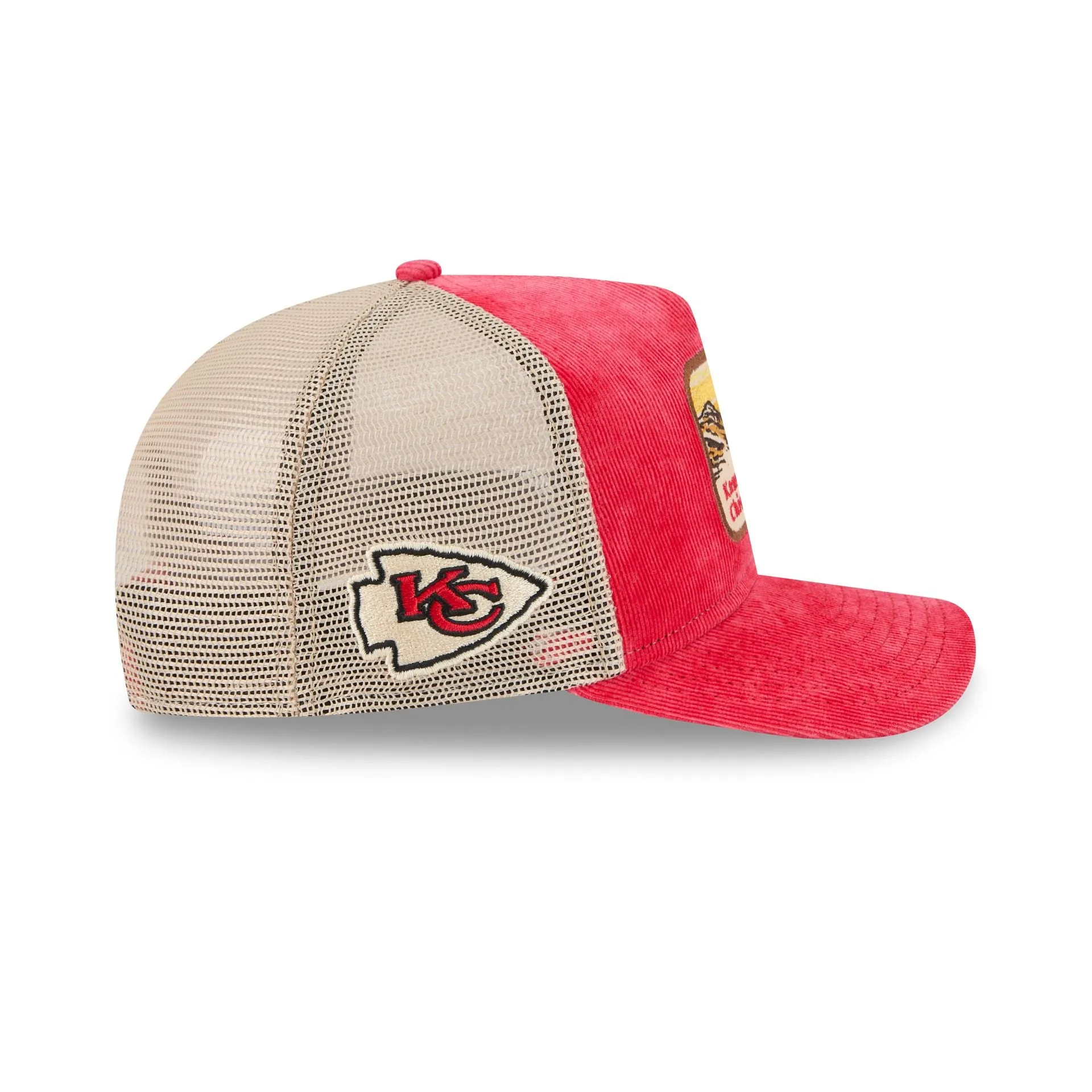 Kansas City Chiefs Vintage Landscape 9FIFTY A-Frame Trucker Hat sold by New Era product image thumbnail 4