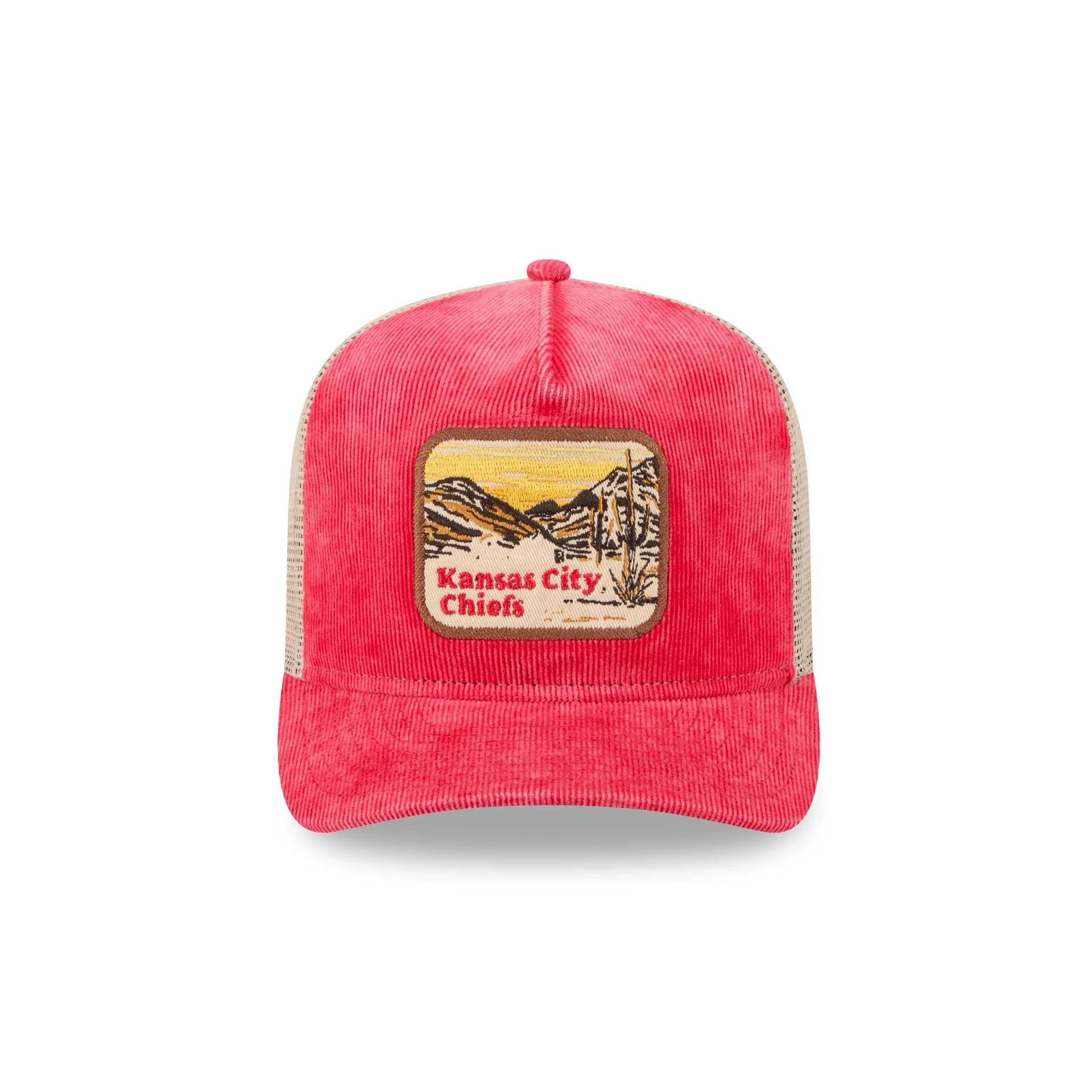 Kansas City Chiefs Vintage Landscape 9FIFTY A-Frame Trucker Hat sold by New Era product image thumbnail 2
