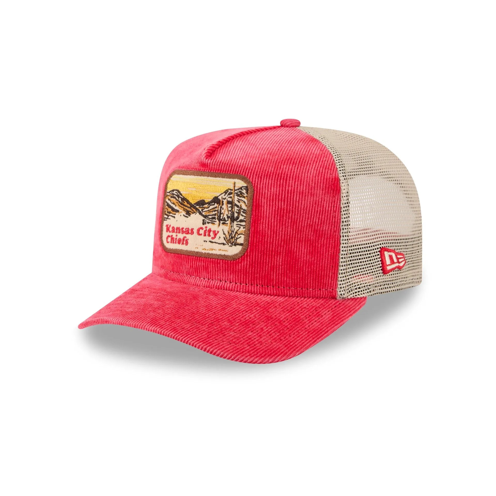 Kansas City Chiefs Vintage Landscape 9FIFTY A-Frame Trucker Hat sold by New Era product image thumbnail 3