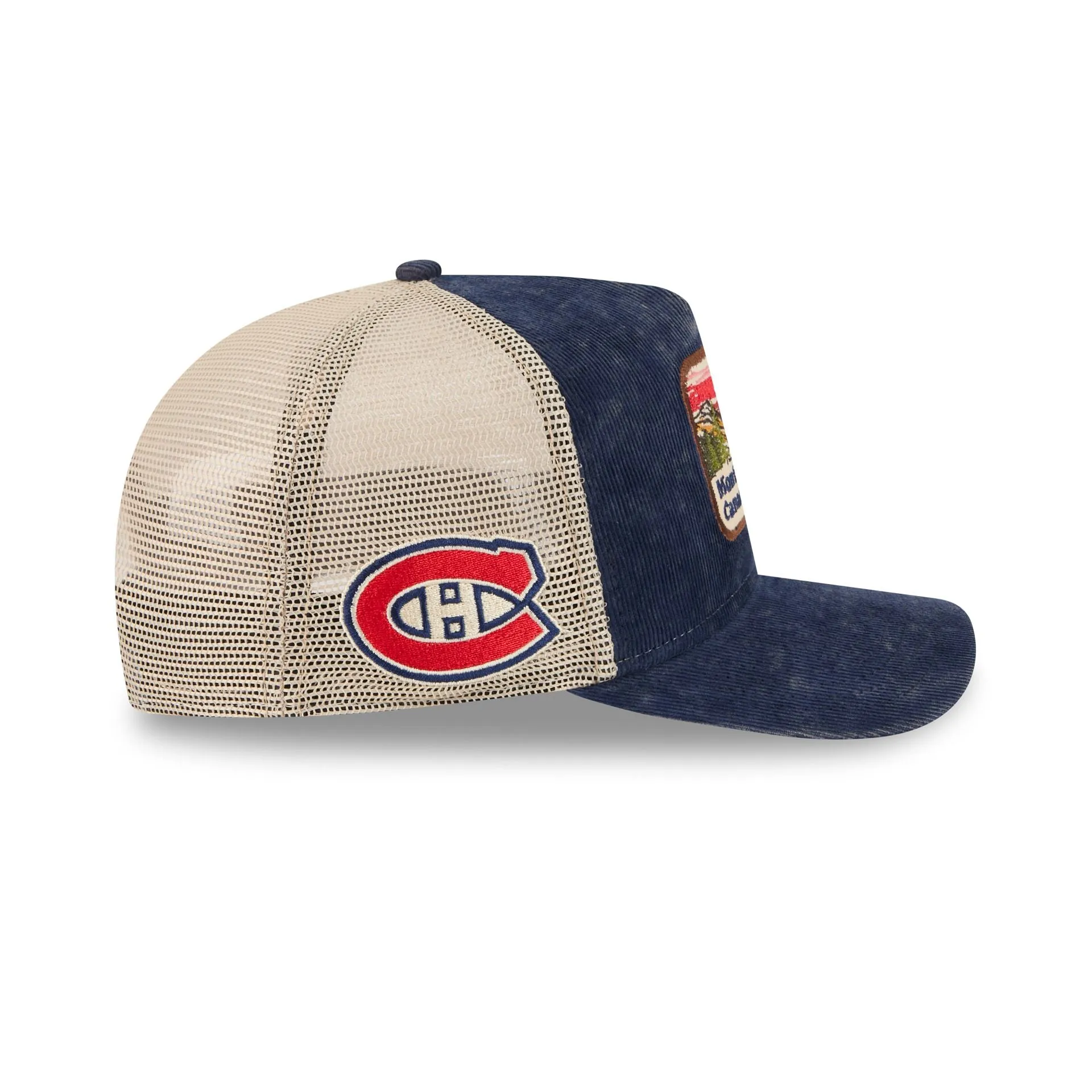 Montreal Canadiens Vintage Landscape 9FIFTY A-Frame Trucker Hat sold by New Era product image thumbnail 4