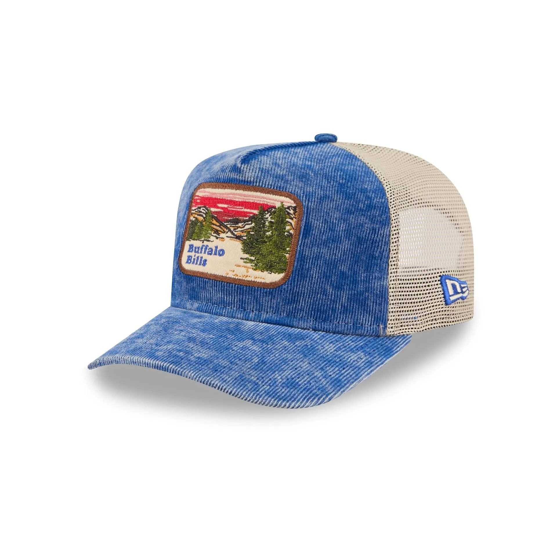 Buffalo Bills Vintage Landscape 9FIFTY A-Frame Trucker Hat sold by New Era product image thumbnail 3