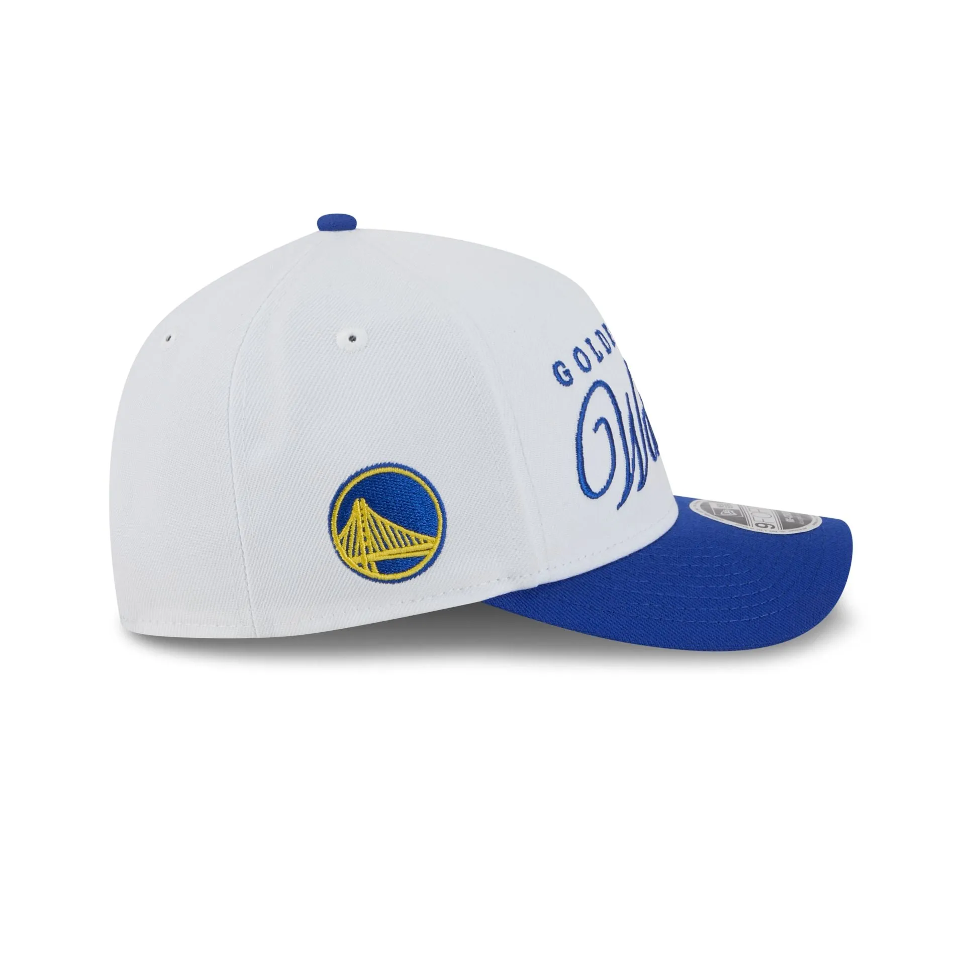 Golden State Warriors 2025 Draft 9FORTY M-Crown A-Frame Snapback Hat sold by New Era product image thumbnail 4