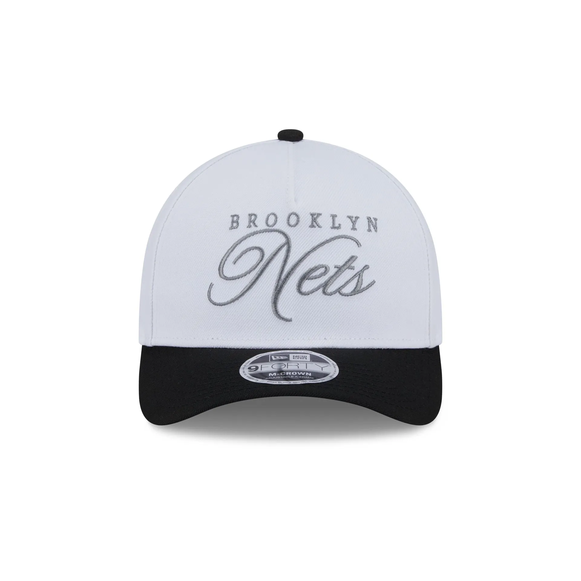 Brooklyn Nets 2025 Draft 9FORTY M-Crown A-Frame Snapback Hat sold by New Era product image thumbnail 2