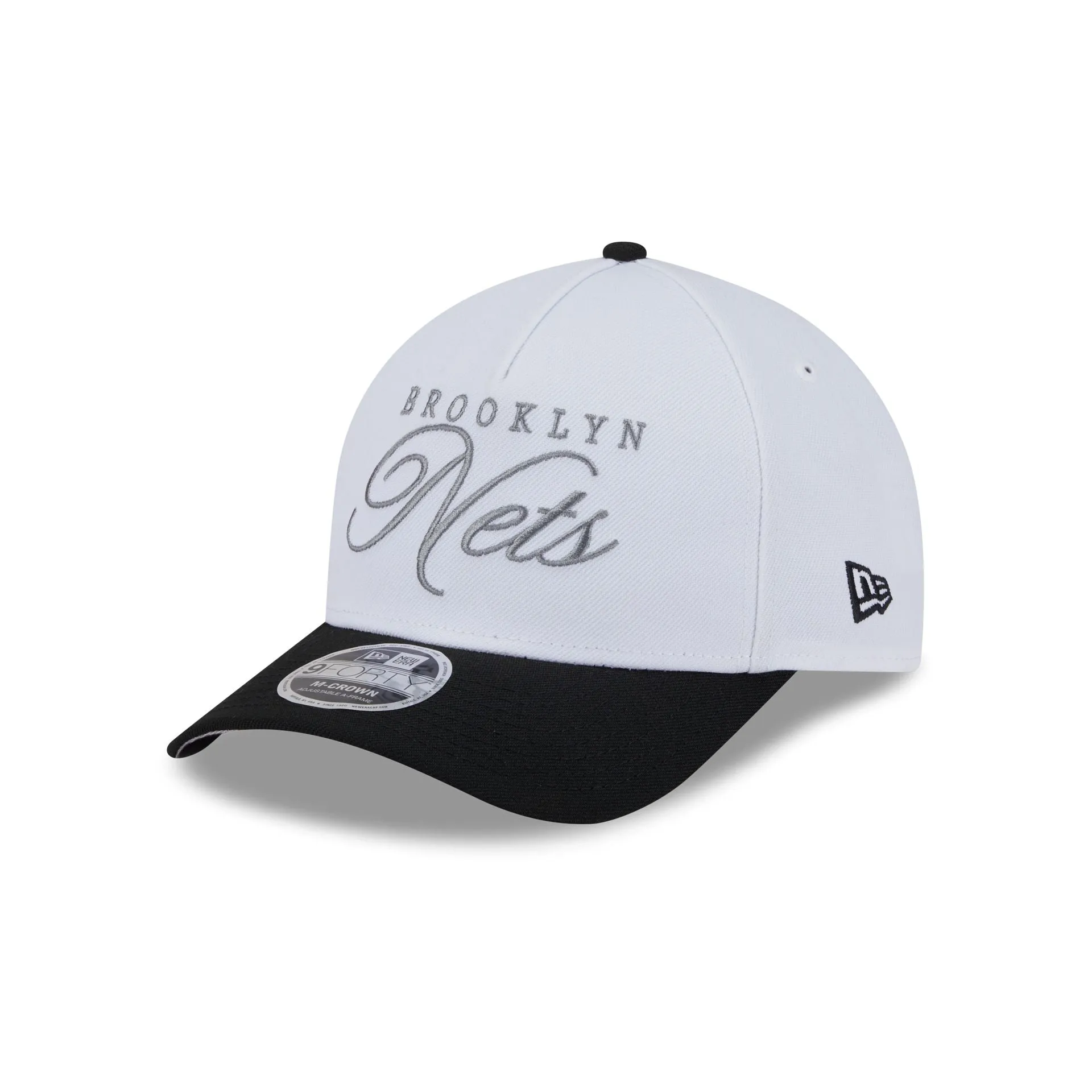 Brooklyn Nets 2025 Draft 9FORTY M-Crown A-Frame Snapback Hat sold by New Era product image thumbnail 3