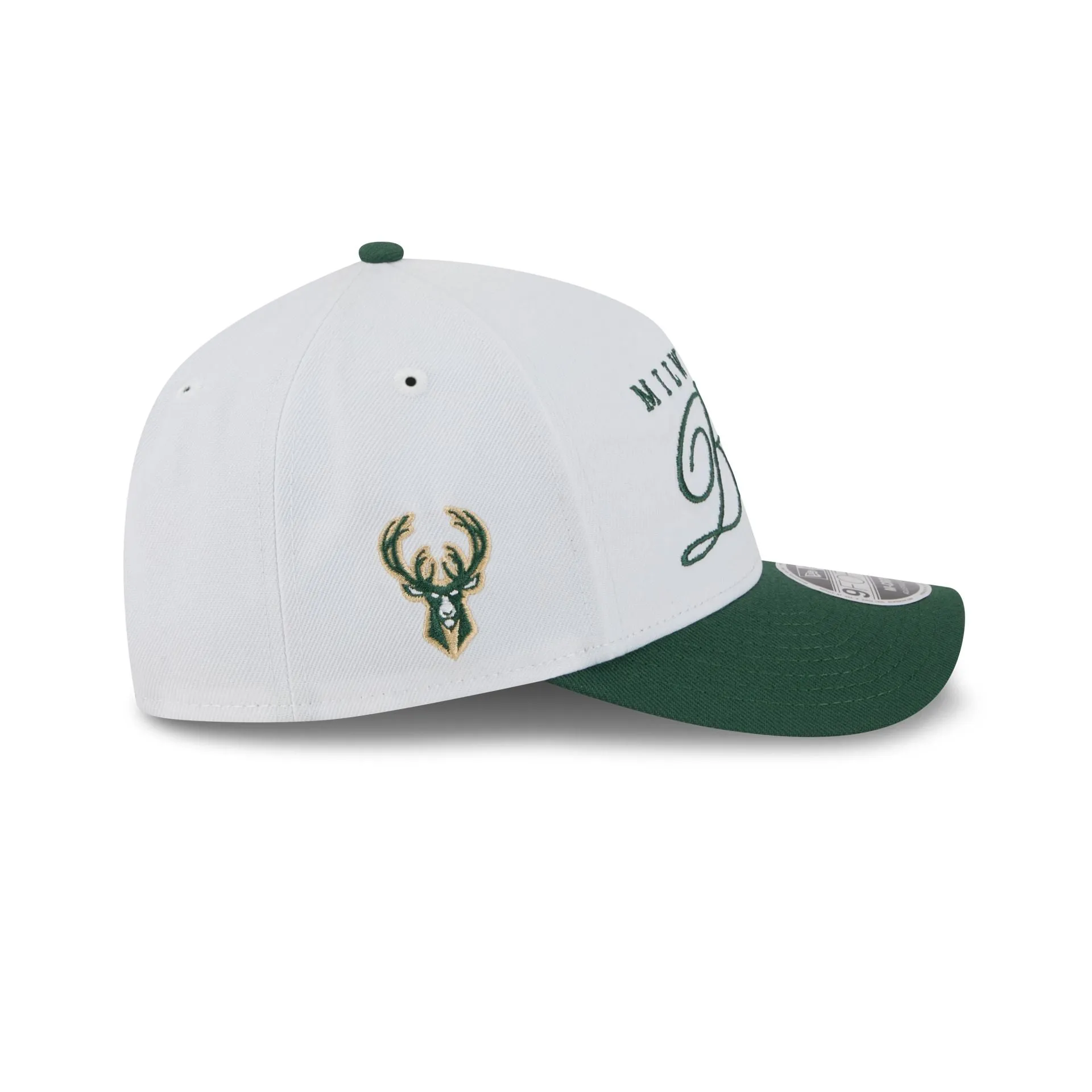 Milwaukee Bucks 2025 Draft 9FORTY M-Crown A-Frame Snapback Hat sold by New Era product image thumbnail 4