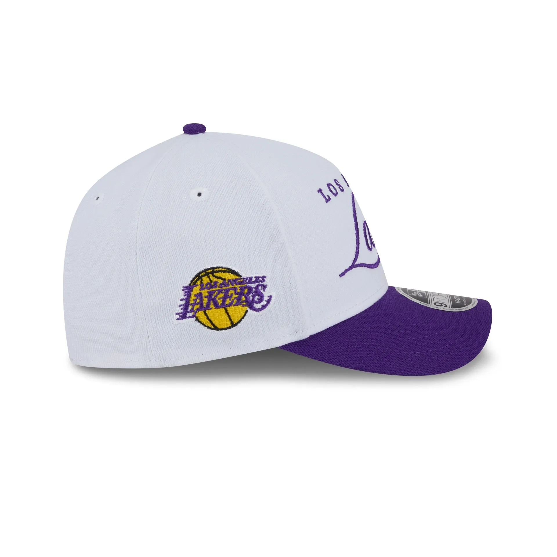 Los Angeles Lakers 2025 Draft 9FORTY M-Crown A-Frame Snapback Hat sold by New Era product image thumbnail 4