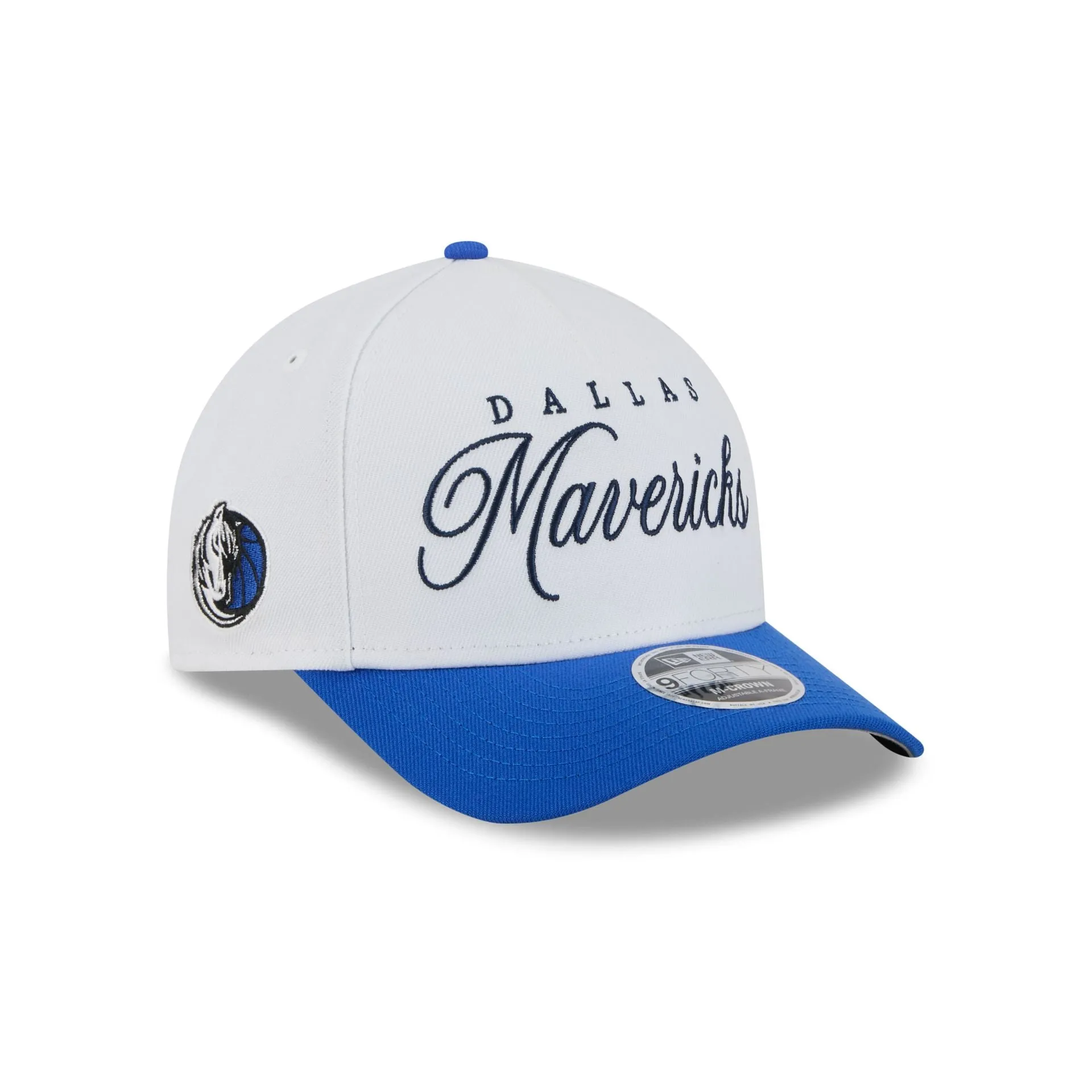 Dallas Mavericks 2025 Draft 9FORTY M-Crown A-Frame Snapback Hat sold by New Era