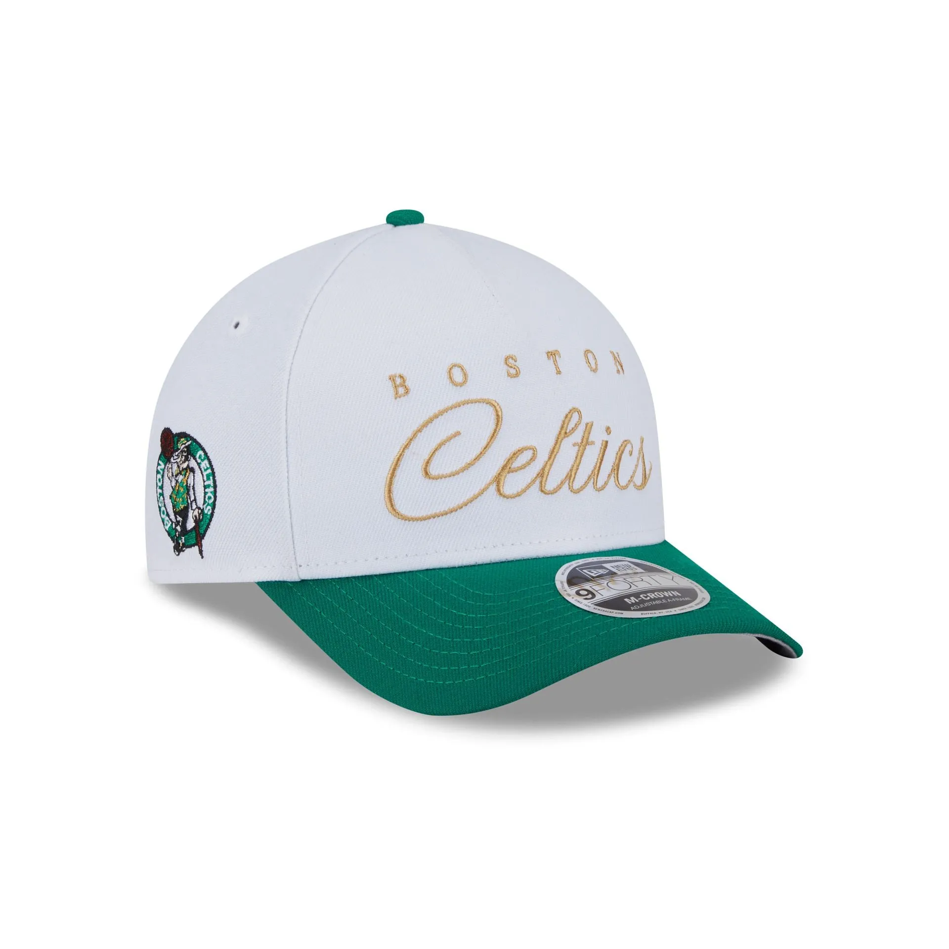 Boston Celtics 2025 Draft 9FORTY M-Crown A-Frame Snapback Hat sold by New Era