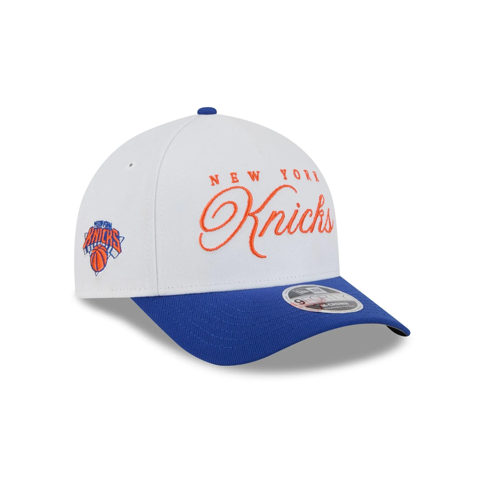 New York Knicks 2025 Draft 9FORTY M-Crown A-Frame Snapback Hat sold by New Era