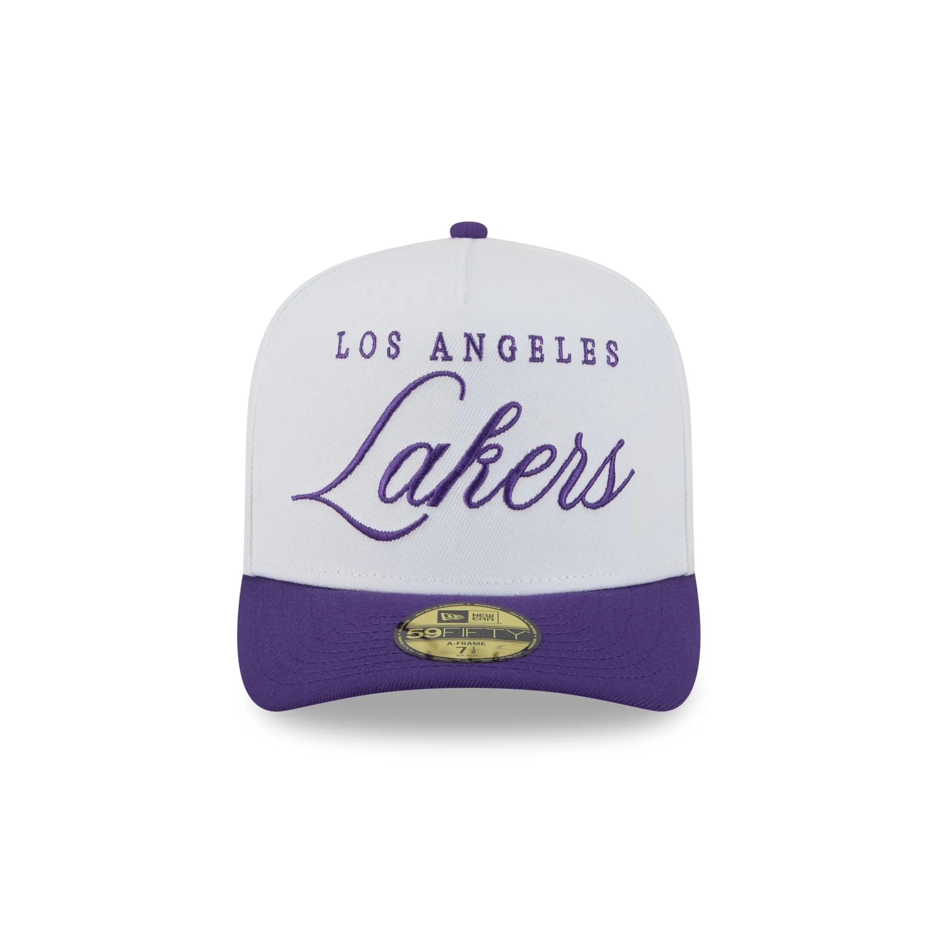 Los Angeles Lakers 2025 Draft 59FIFTY A-Frame Fitted Hat sold by New Era product image thumbnail 2