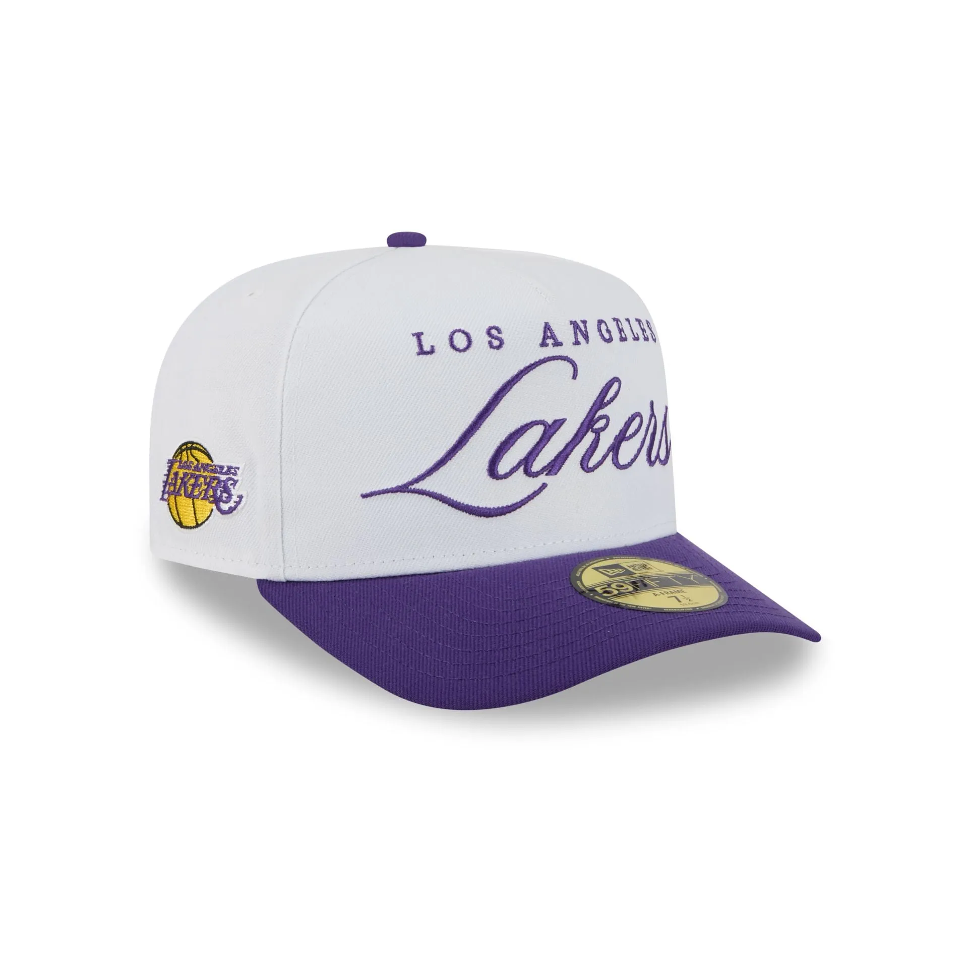 Los Angeles Lakers 2025 Draft 59FIFTY A-Frame Fitted Hat sold by New Era