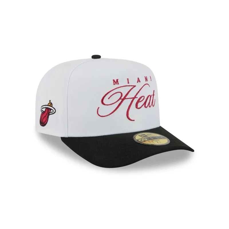 Miami Heat 2025 Draft 59FIFTY A-Frame Fitted Hat sold by New Era