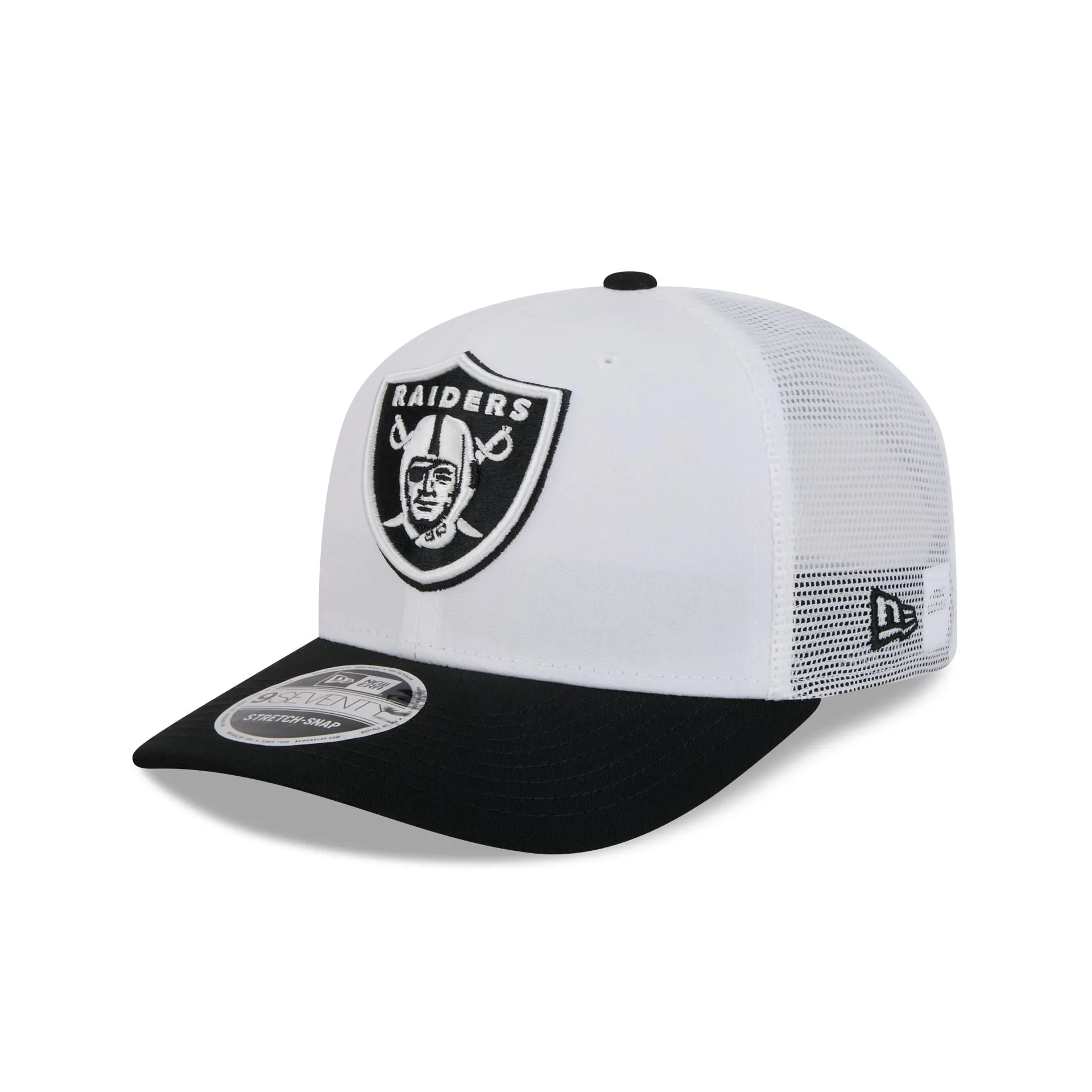 Las Vegas Raiders 2024 Training 9SEVENTY Trucker Hat sold by New Era