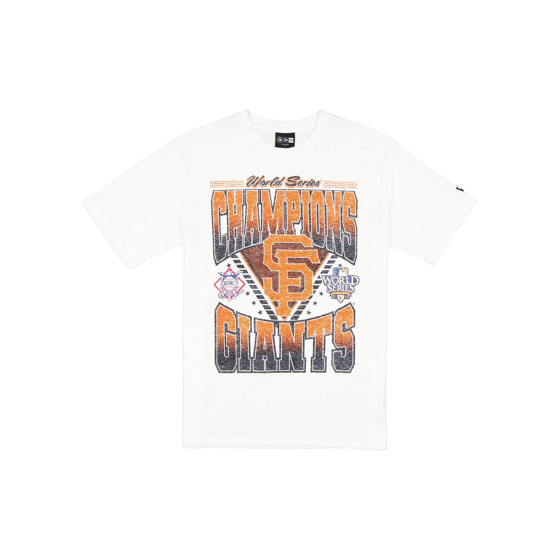 San Francisco Giants Sport Classics Washed Optic White T-Shirt sold by New Era