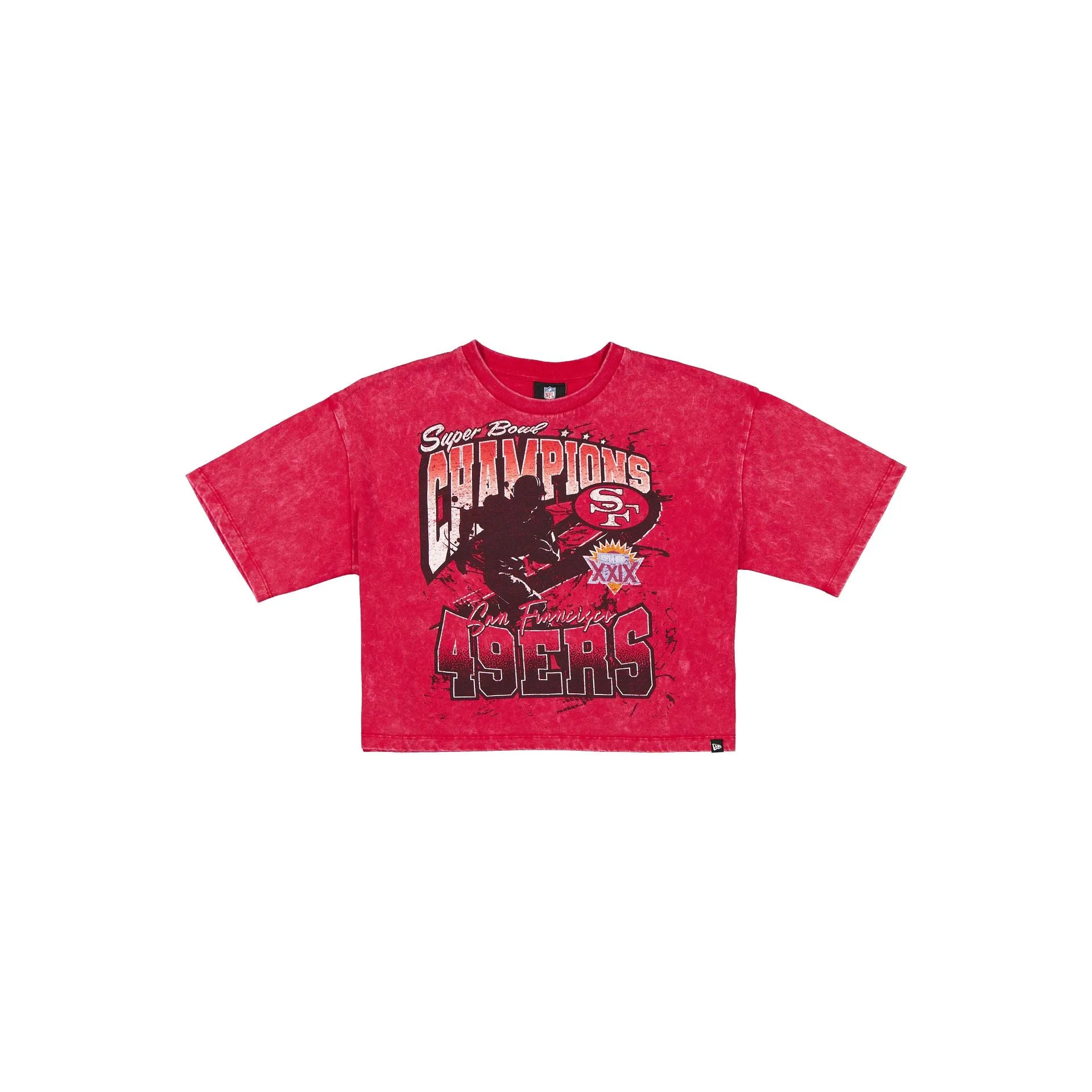 San Francisco 49ers Sport Classics Women's Cropped T-Shirt sold by New Era