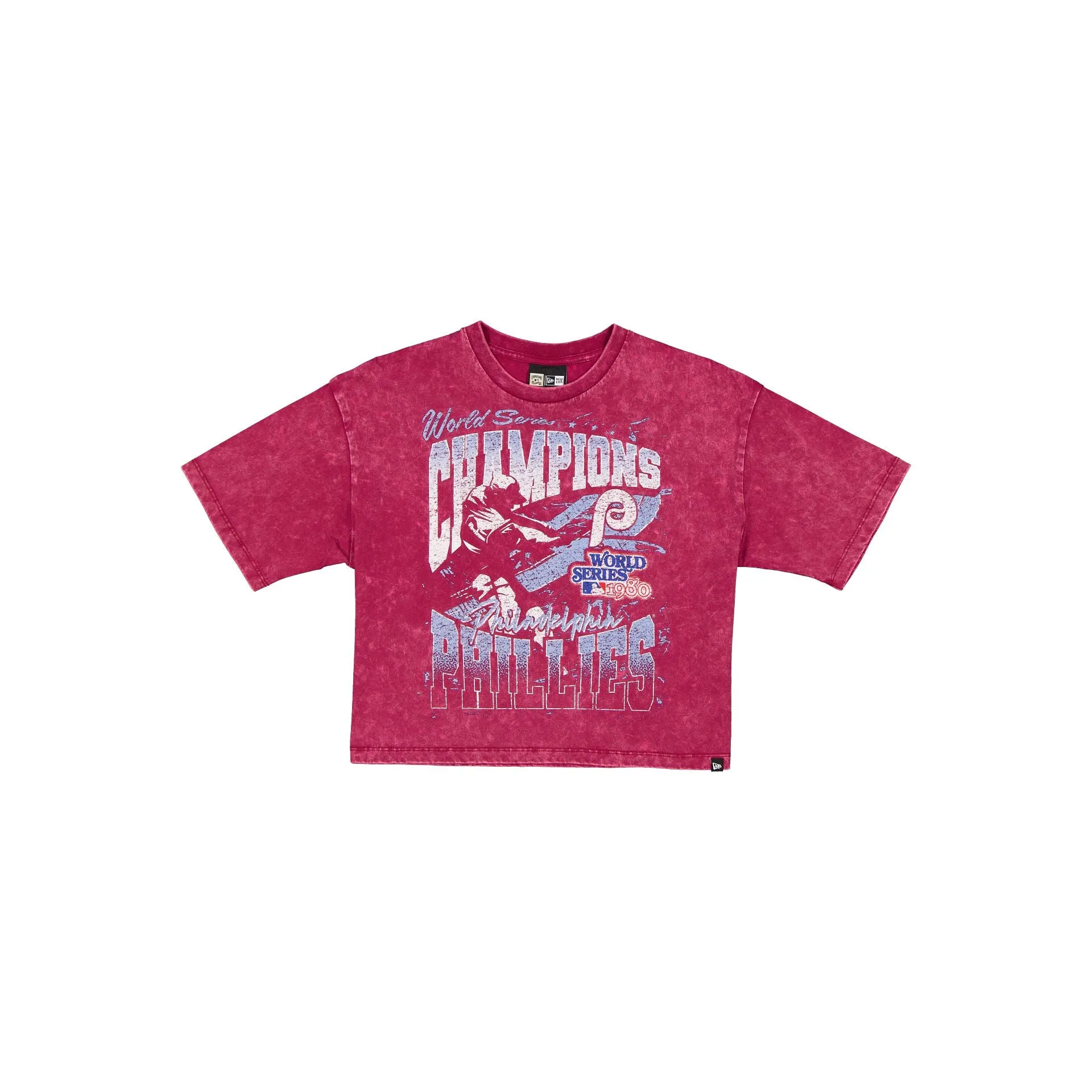 Philadelphia Phillies Sport Classics Women's Cropped T-Shirt sold by New Era