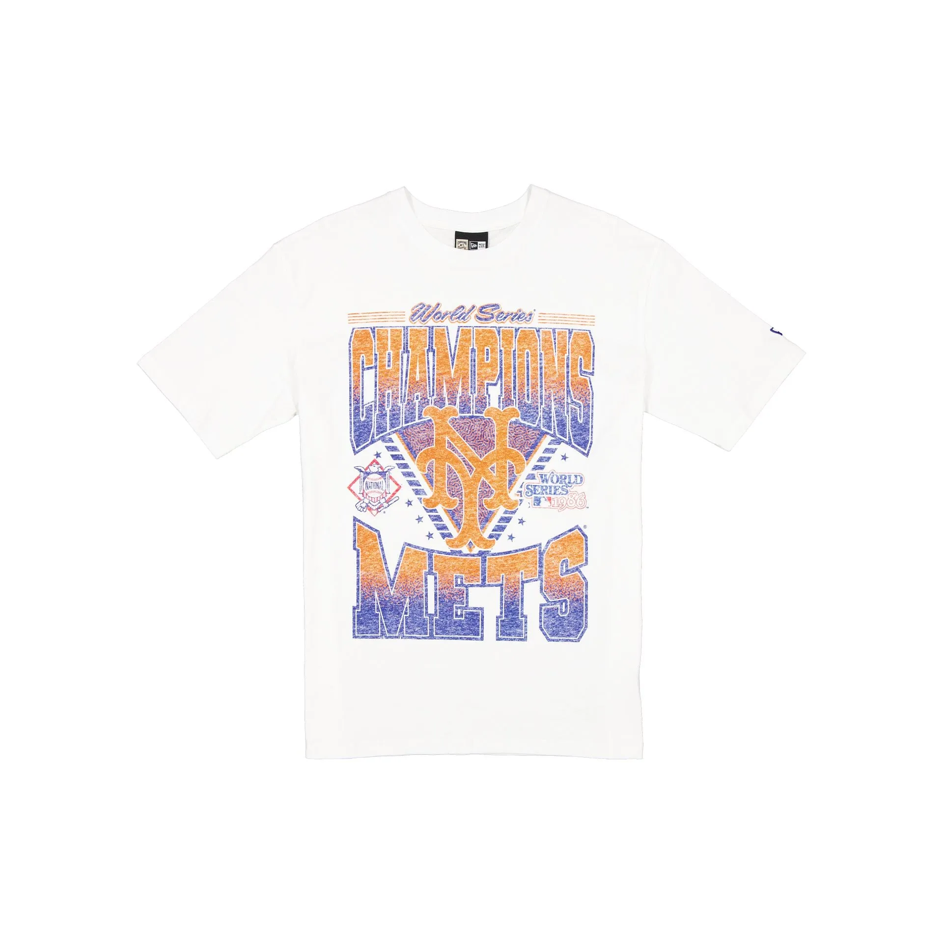 New York Mets Sport Classics Washed Optic White T-Shirt sold by New Era