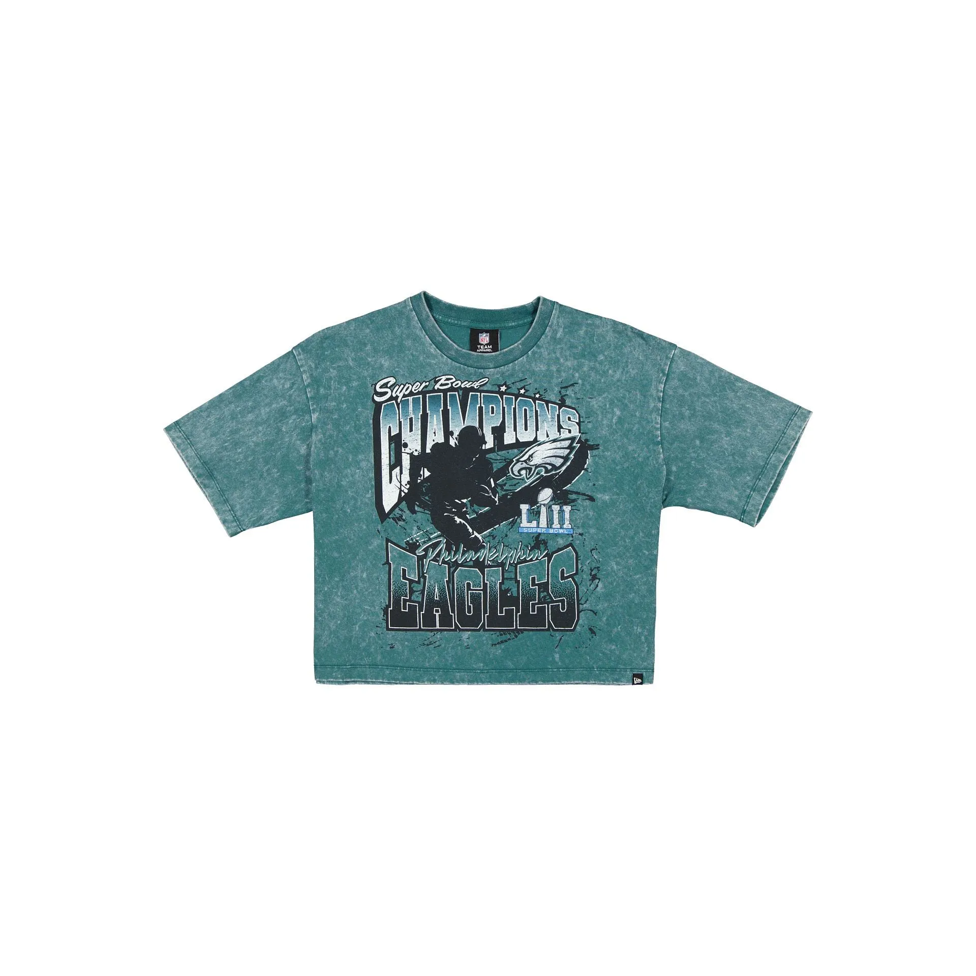 Philadelphia Eagles Sport Classics Women's Cropped T-Shirt sold by New Era