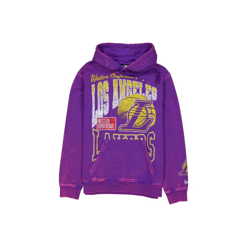 Los Angeles Lakers Sport Classics Washed Hoodie sold by New Era