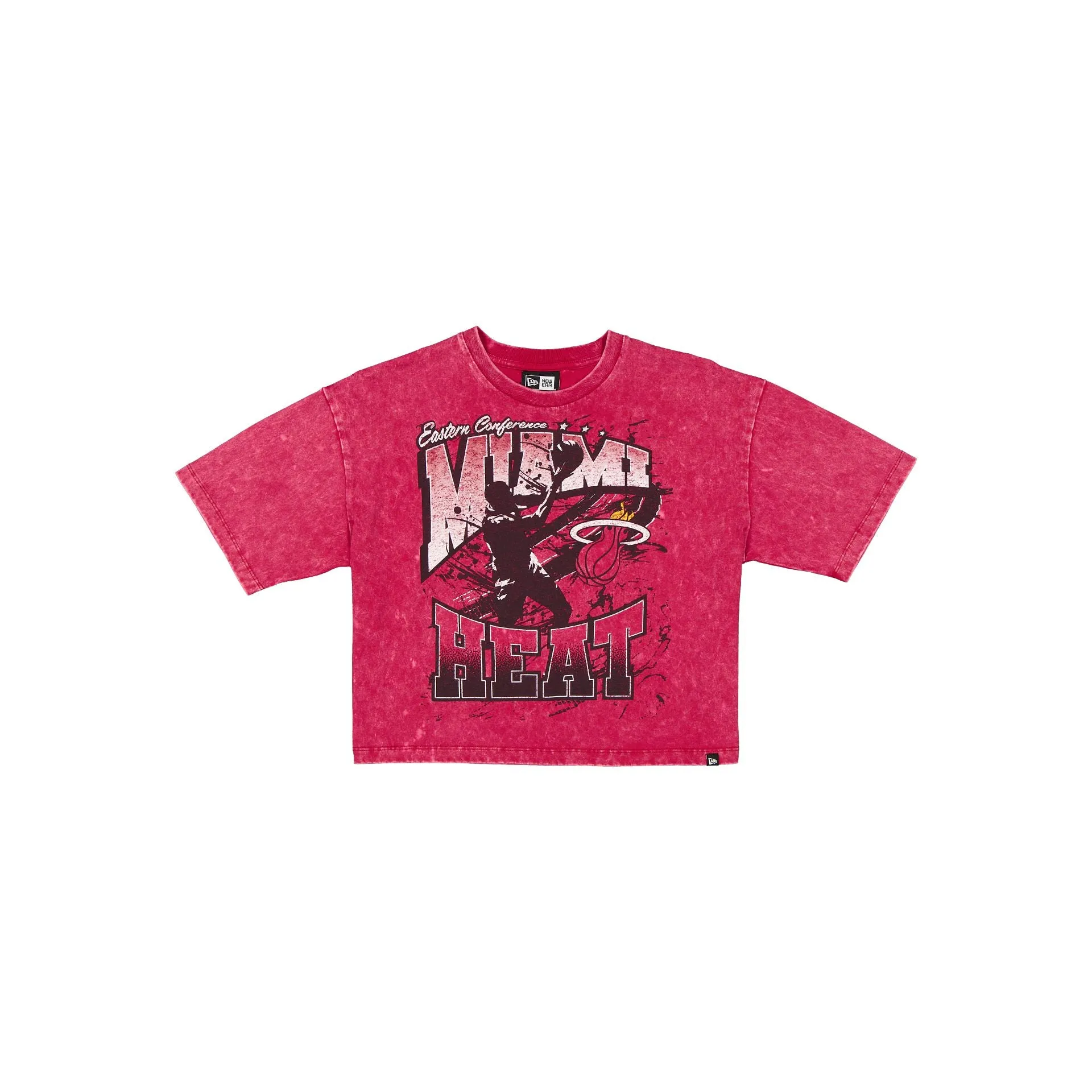 Miami Heat Sport Classics Women's Cropped T-Shirt sold by New Era