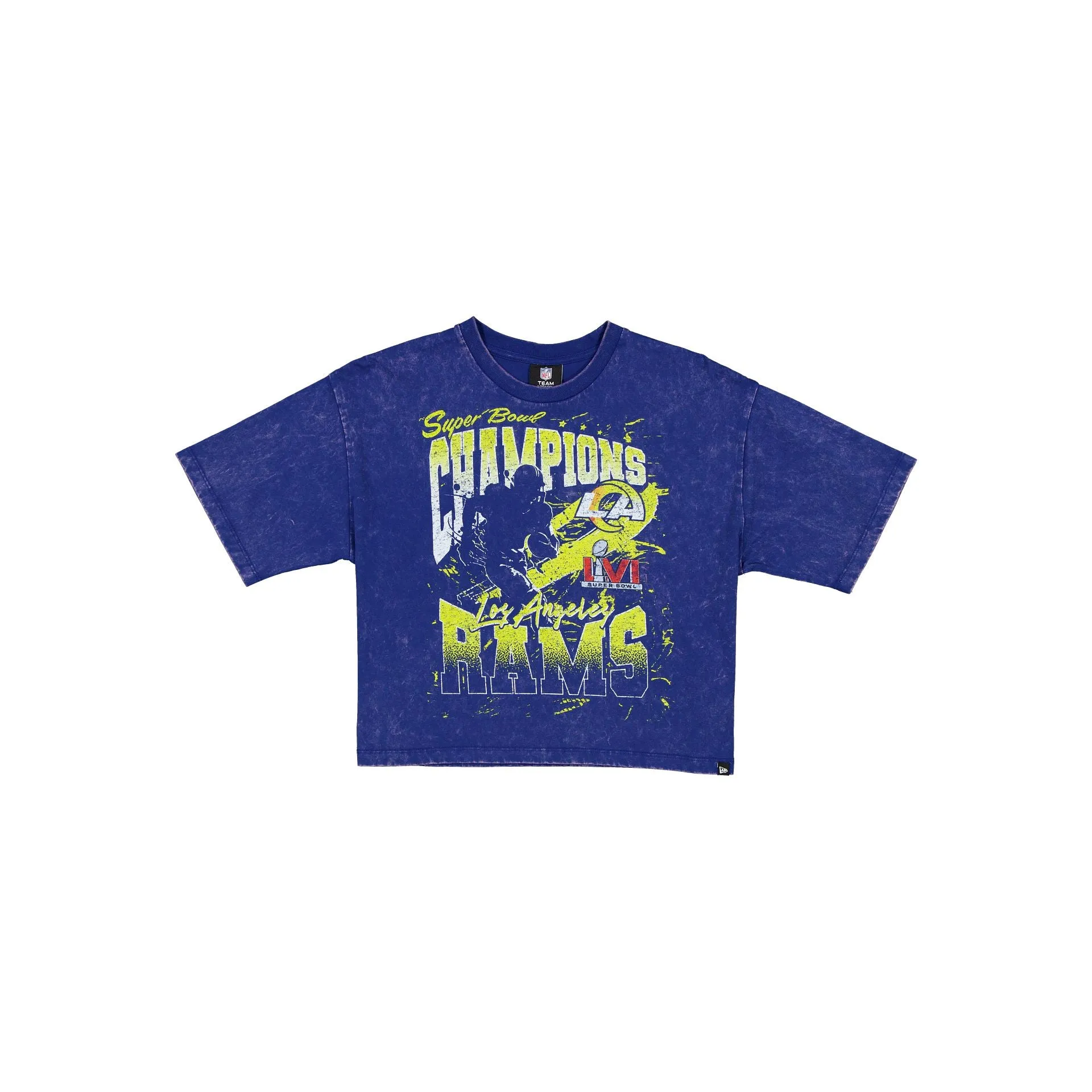 Los Angeles Rams Sport Classics Women's Cropped T-Shirt sold by New Era