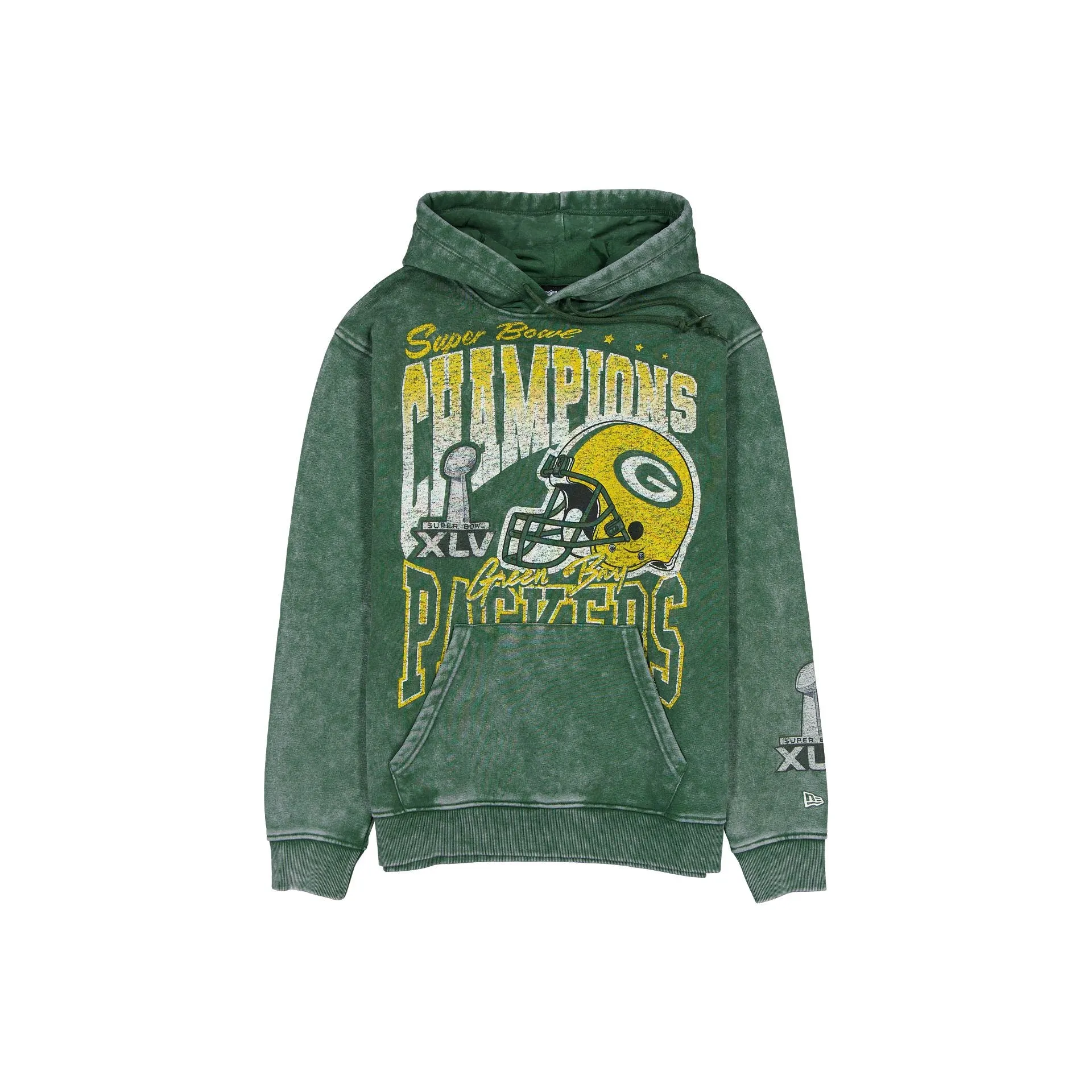 Green Bay Packers Sport Classics Washed Hoodie sold by New Era
