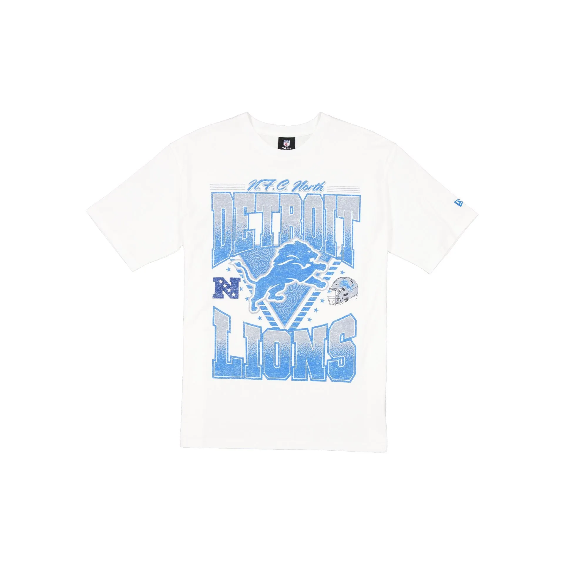 Detroit Lions Sport Classics Washed Optic White T-Shirt sold by New Era