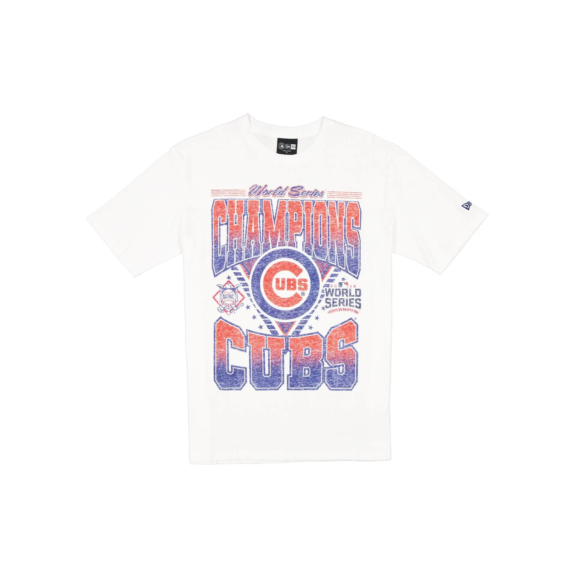 Chicago Cubs Sport Classics Washed Optic White T-Shirt sold by New Era