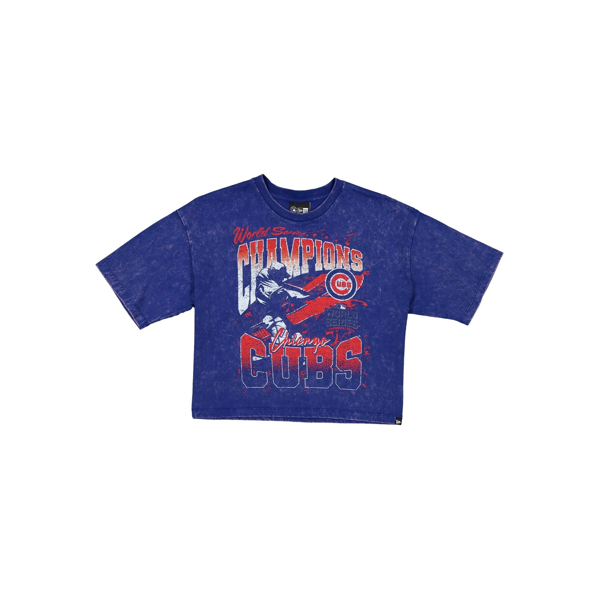 Chicago Cubs Sport Classics Women's Cropped T-Shirt sold by New Era