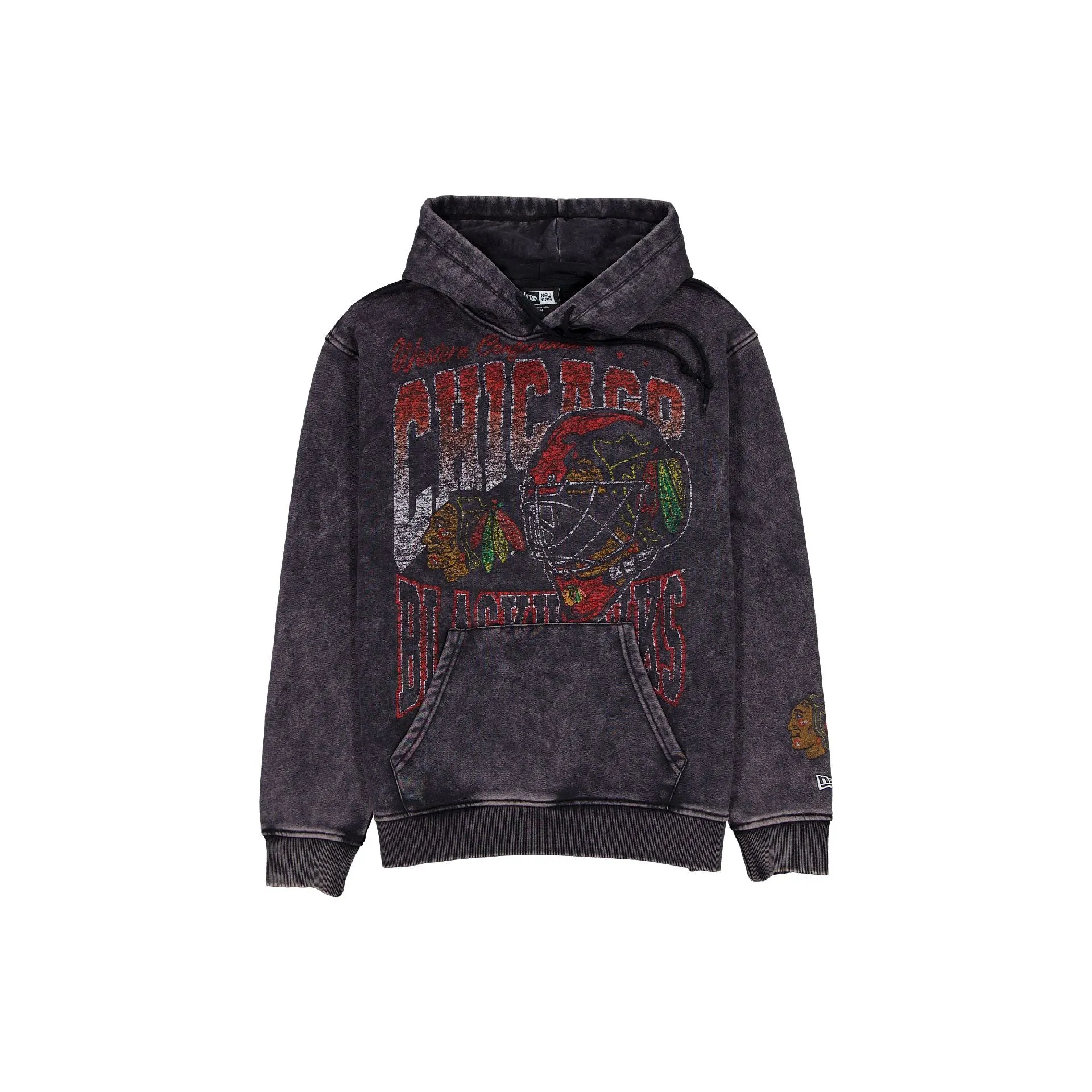 Chicago Blackhawks Sport Classics Washed Hoodie sold by New Era