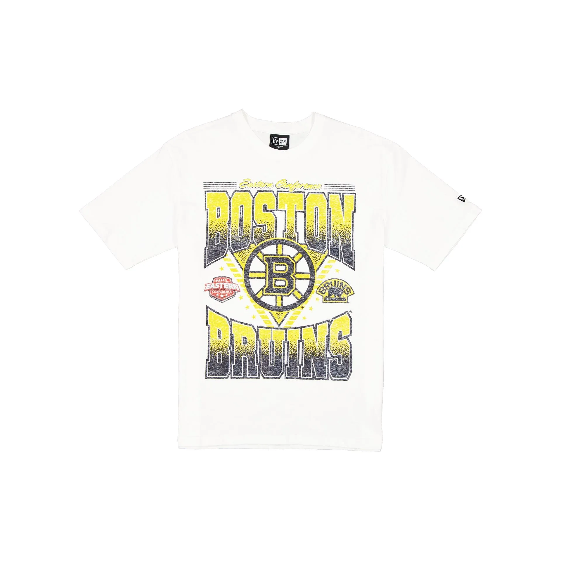 Boston Bruins Sport Classics Washed Optic White T-Shirt sold by New Era