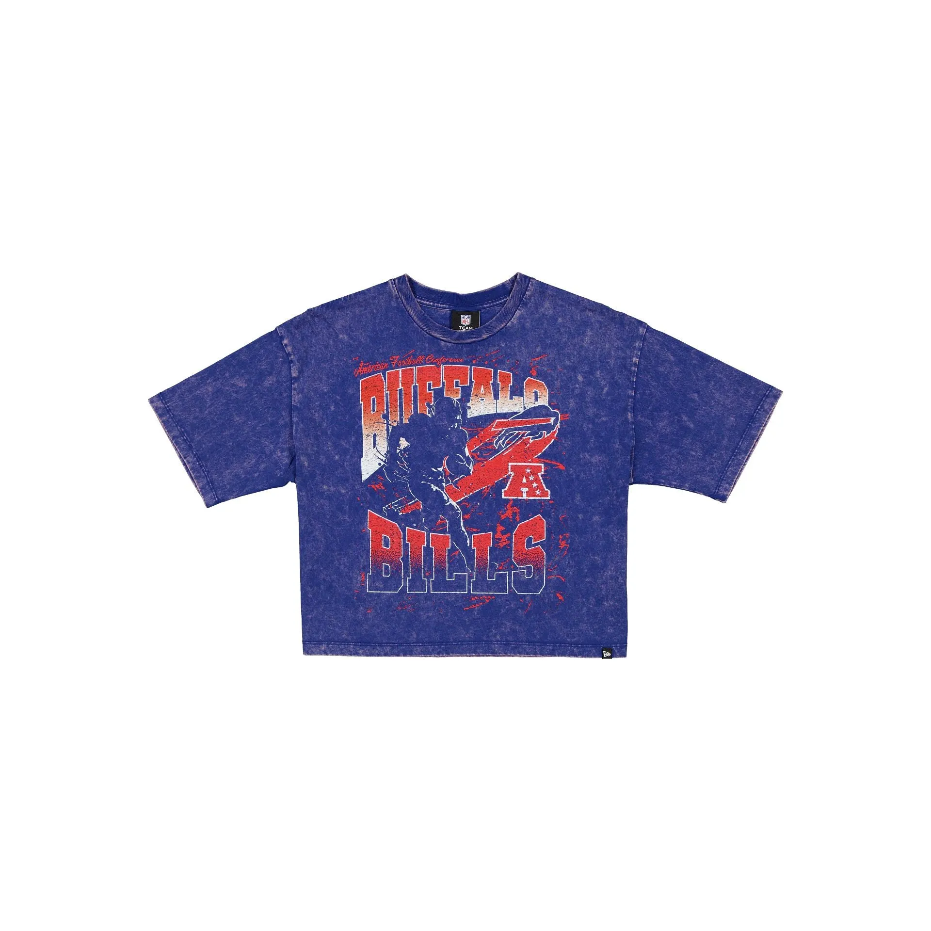 Buffalo Bills Sport Classics Women's Cropped T-Shirt sold by New Era