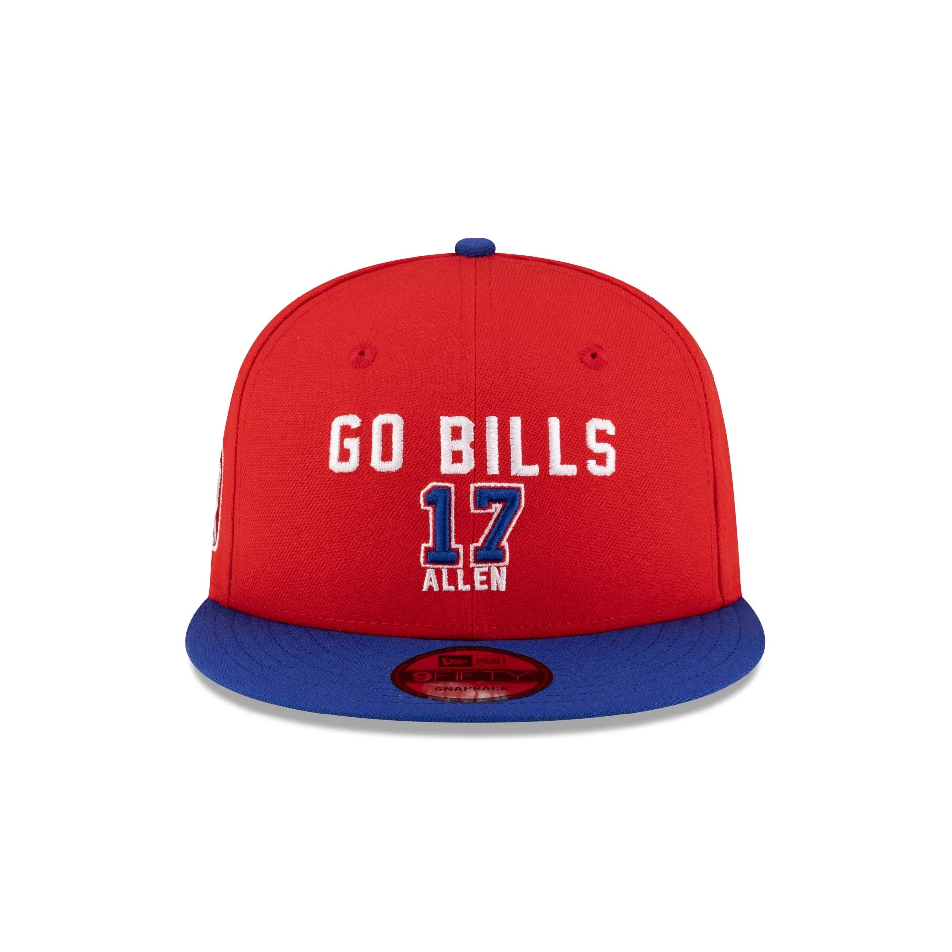 Buffalo Bills Josh Allen MVP Red 9FIFTY Snapback Hat sold by New Era product image thumbnail 2