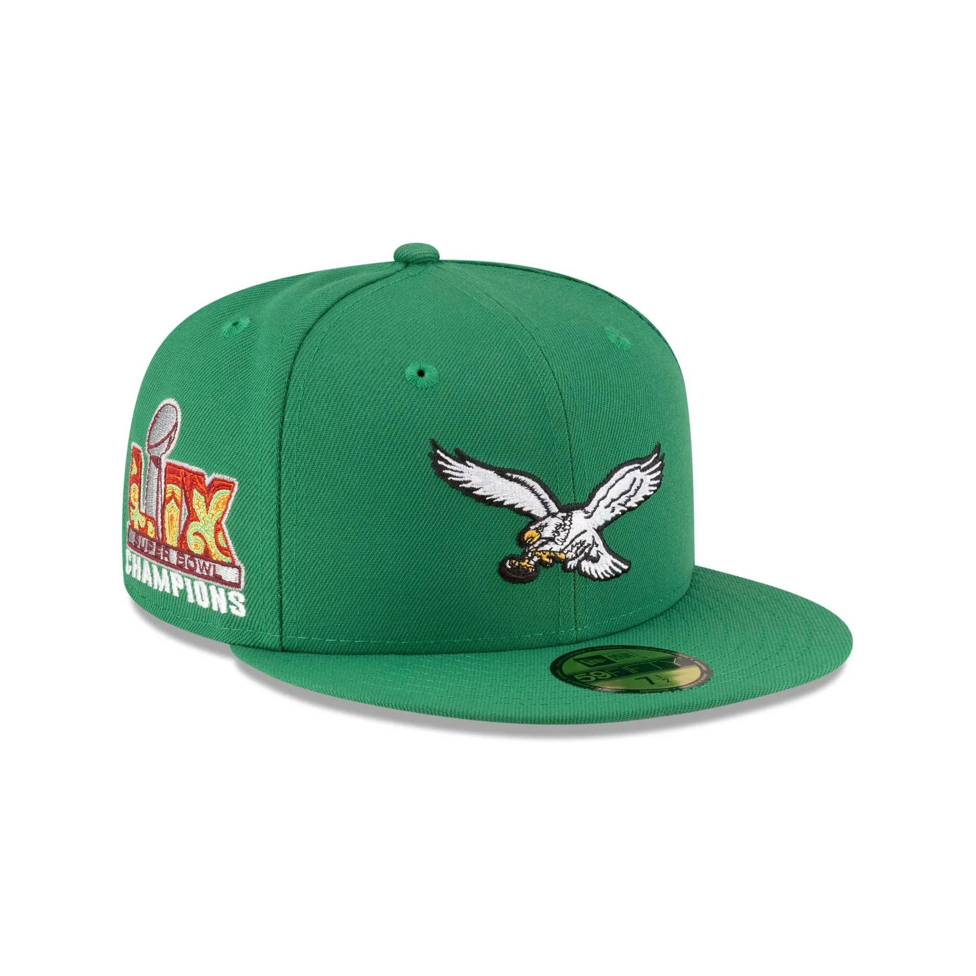 Philadelphia Eagles Super Bowl LIX Champions 59FIFTY Fitted Hat sold by New Era