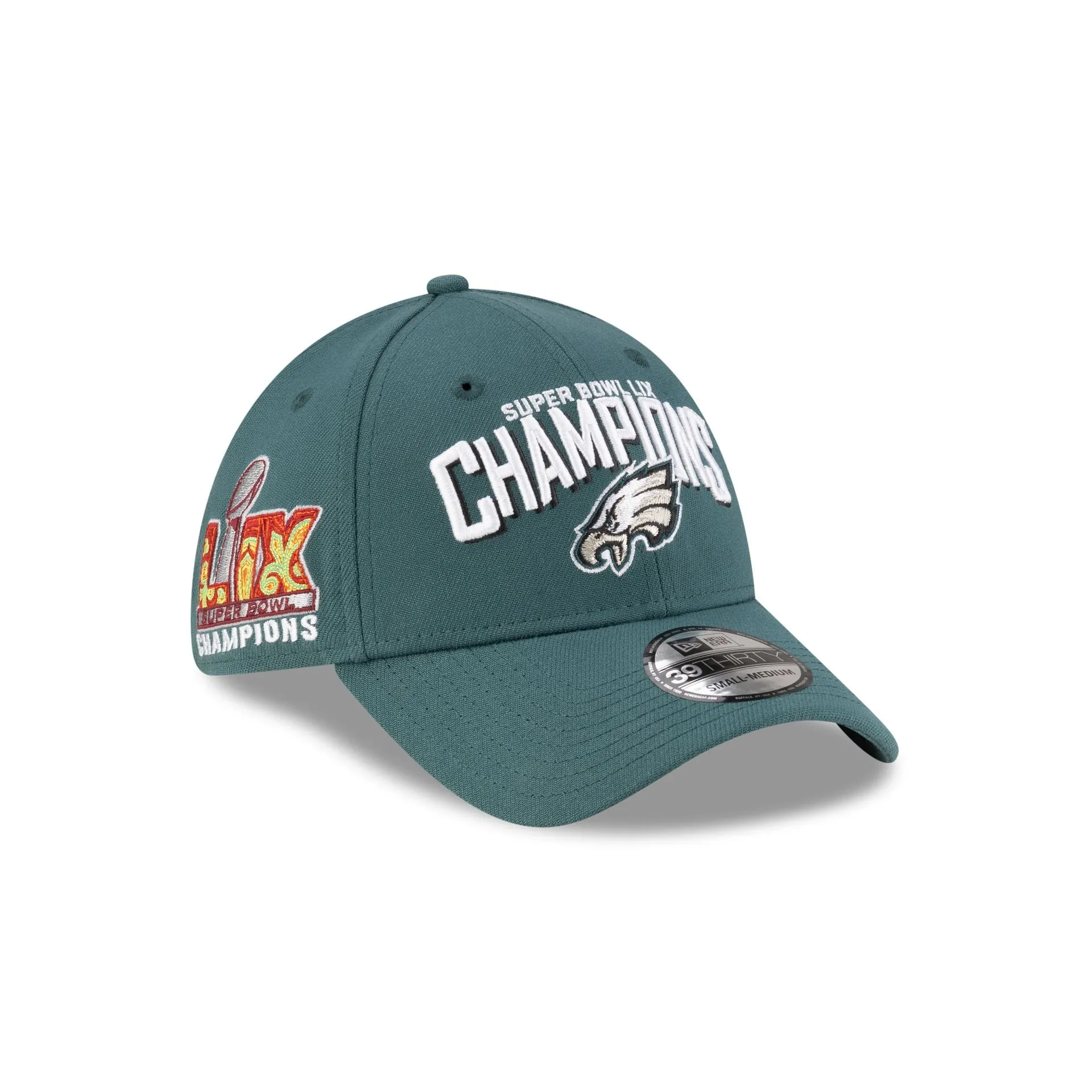 Philadelphia Eagles Super Bowl LIX Champions 39THIRTY Stretch Fit Hat sold by New Era