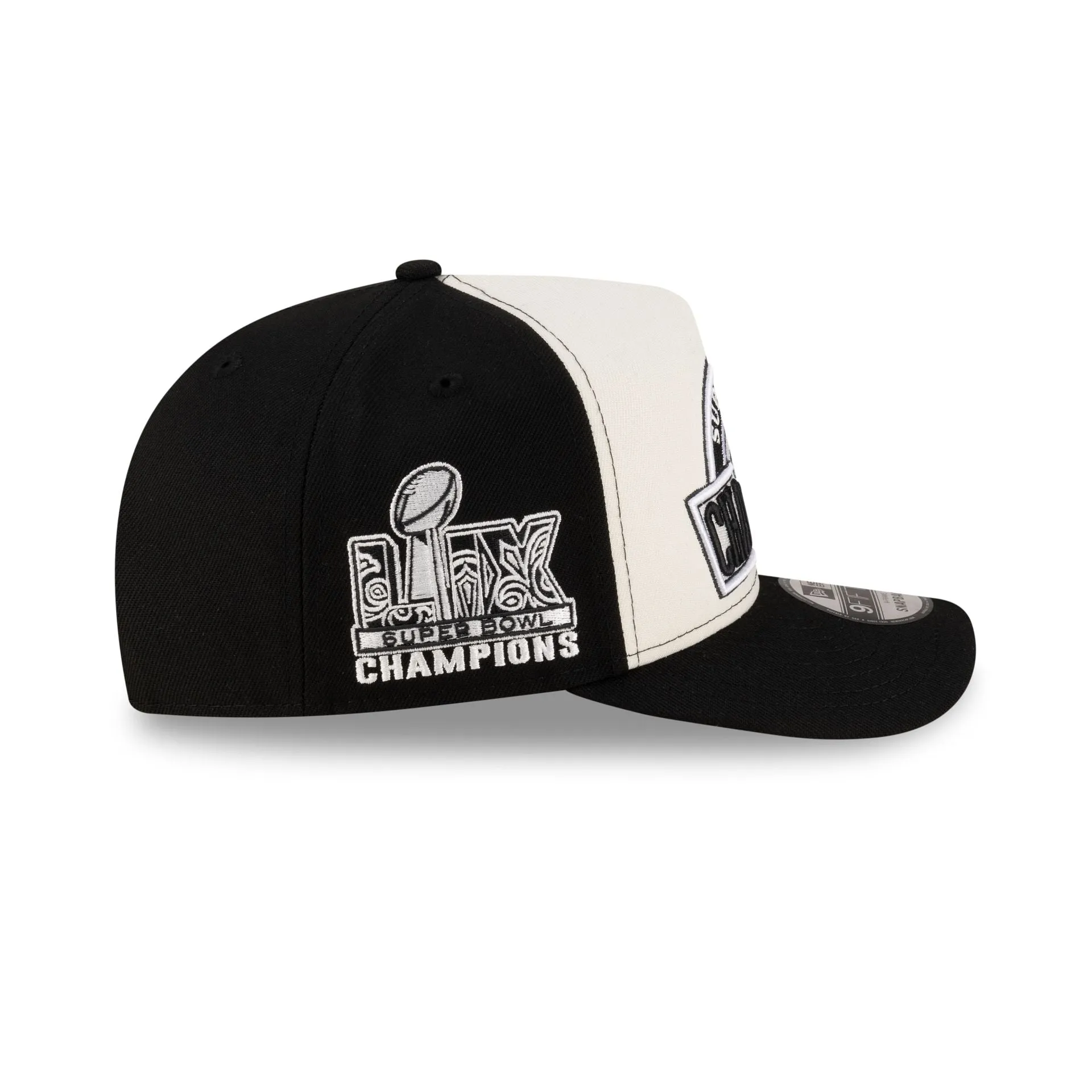 Philadelphia Eagles Super Bowl LIX Champions 9FIFTY A-Frame Snapback Hat sold by New Era product image thumbnail 4