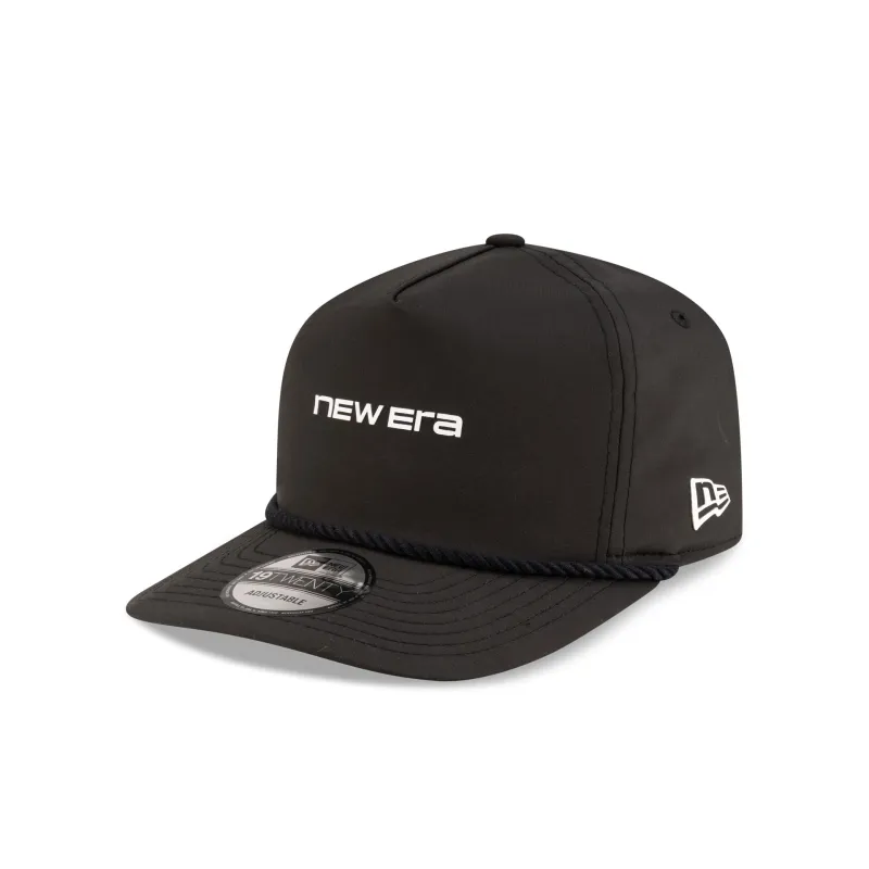 New Era Cap Wordmark Black 19TWENTY Snapback Hat sold by New Era