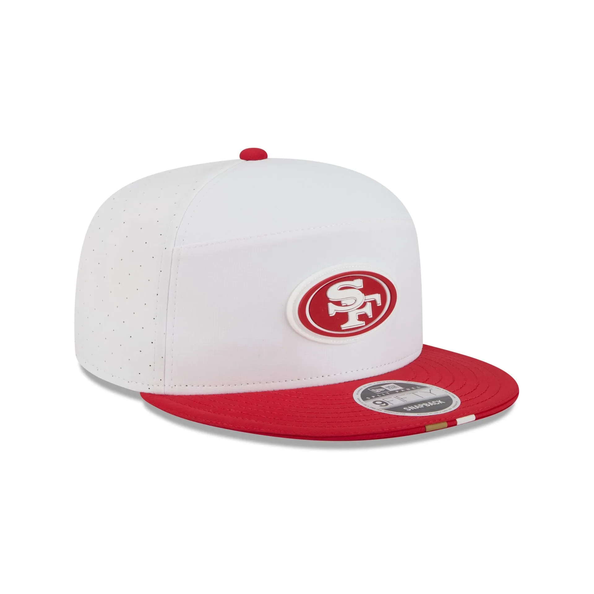 San Francisco 49ers 2025 Training Split Panel 9FIFTY Snapback Hat sold by New Era product image thumbnail 3