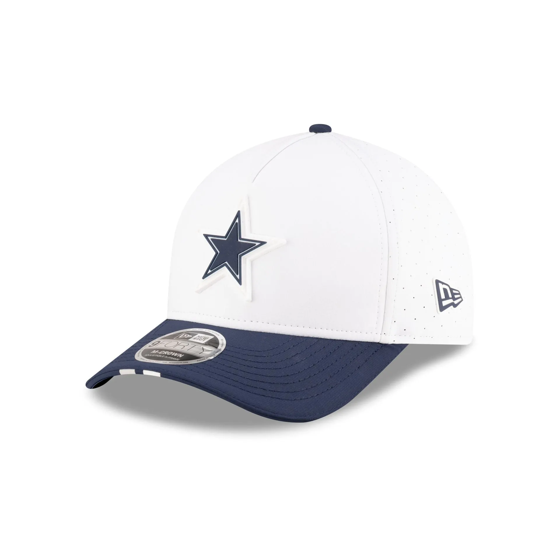 Dallas Cowboys 2025 Training 9FORTY M-Crown A-Frame Snapback Hat sold by New Era
