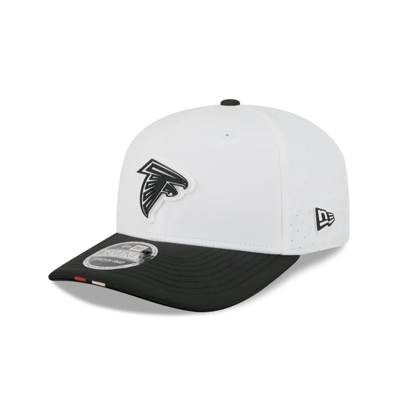 Atlanta Falcons 2025 Training 9SEVENTY Stretch-Snap Hat sold by New Era