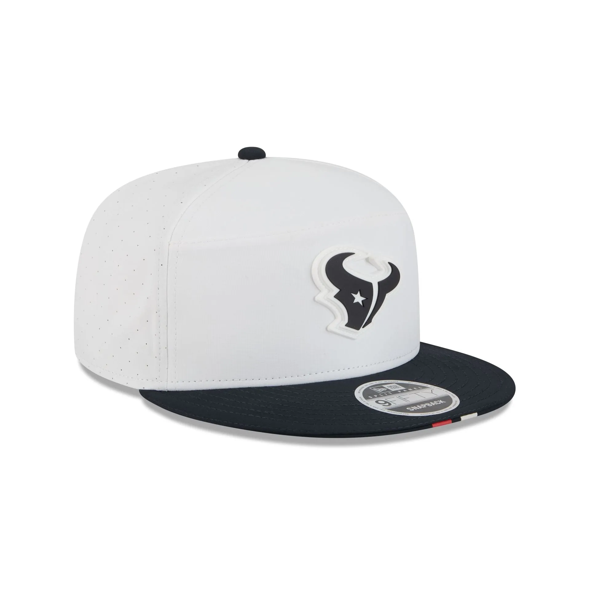 Houston Texans 2025 Training Split Panel 9FIFTY Snapback Hat sold by New Era product image thumbnail 3