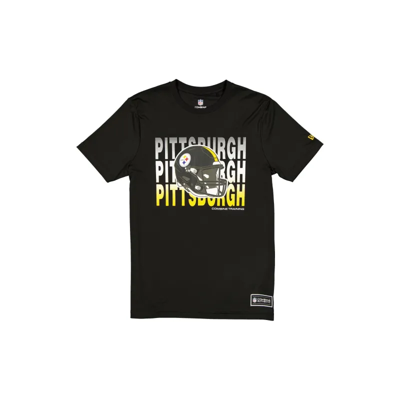 Pittsburgh Steelers 2025 Training Black T-Shirt sold by New Era